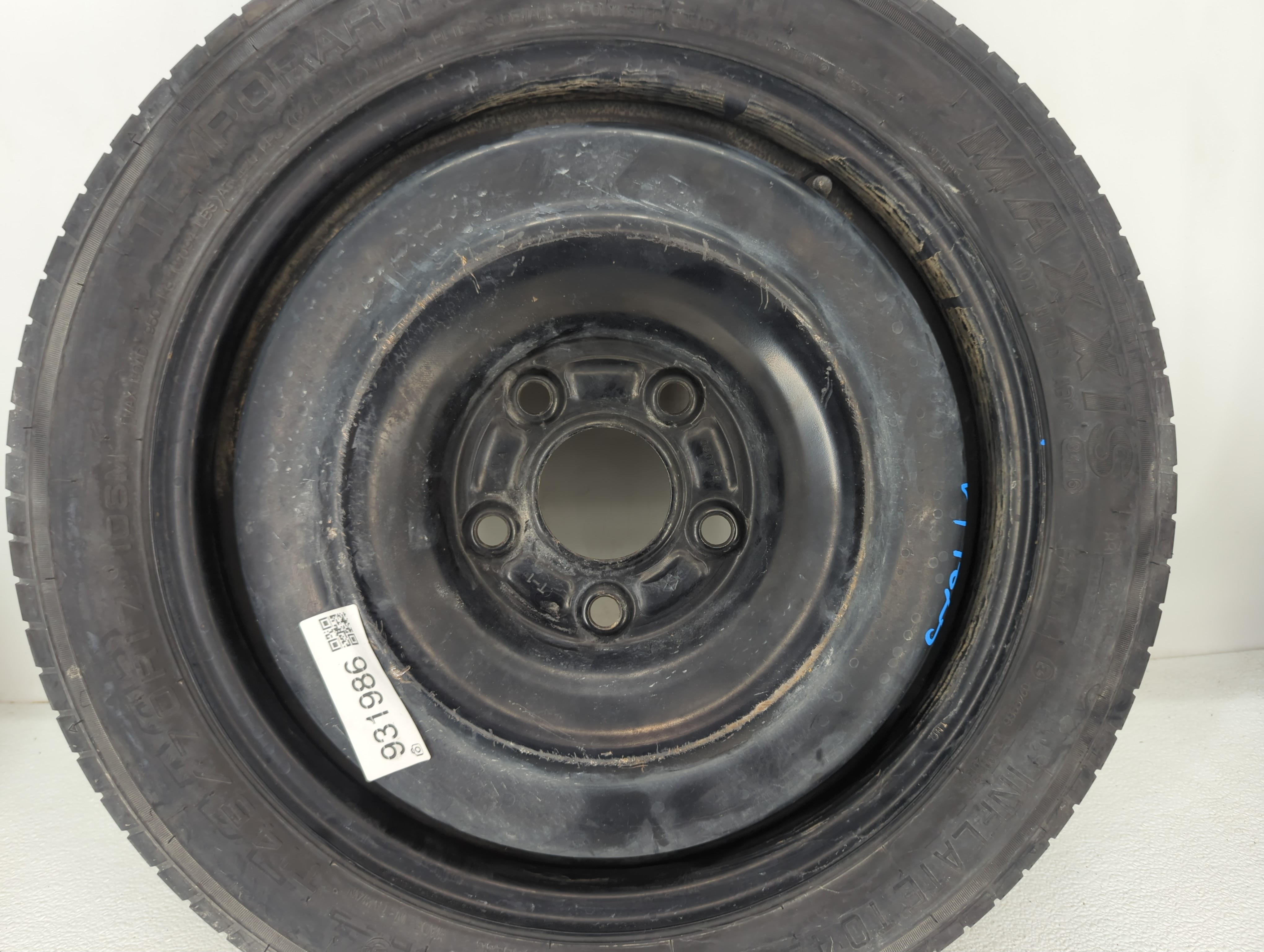 2009-2020 Dodge Journey Spare Donut Tire Wheel Rim Oem 931986 - Oemusedautoparts1.com