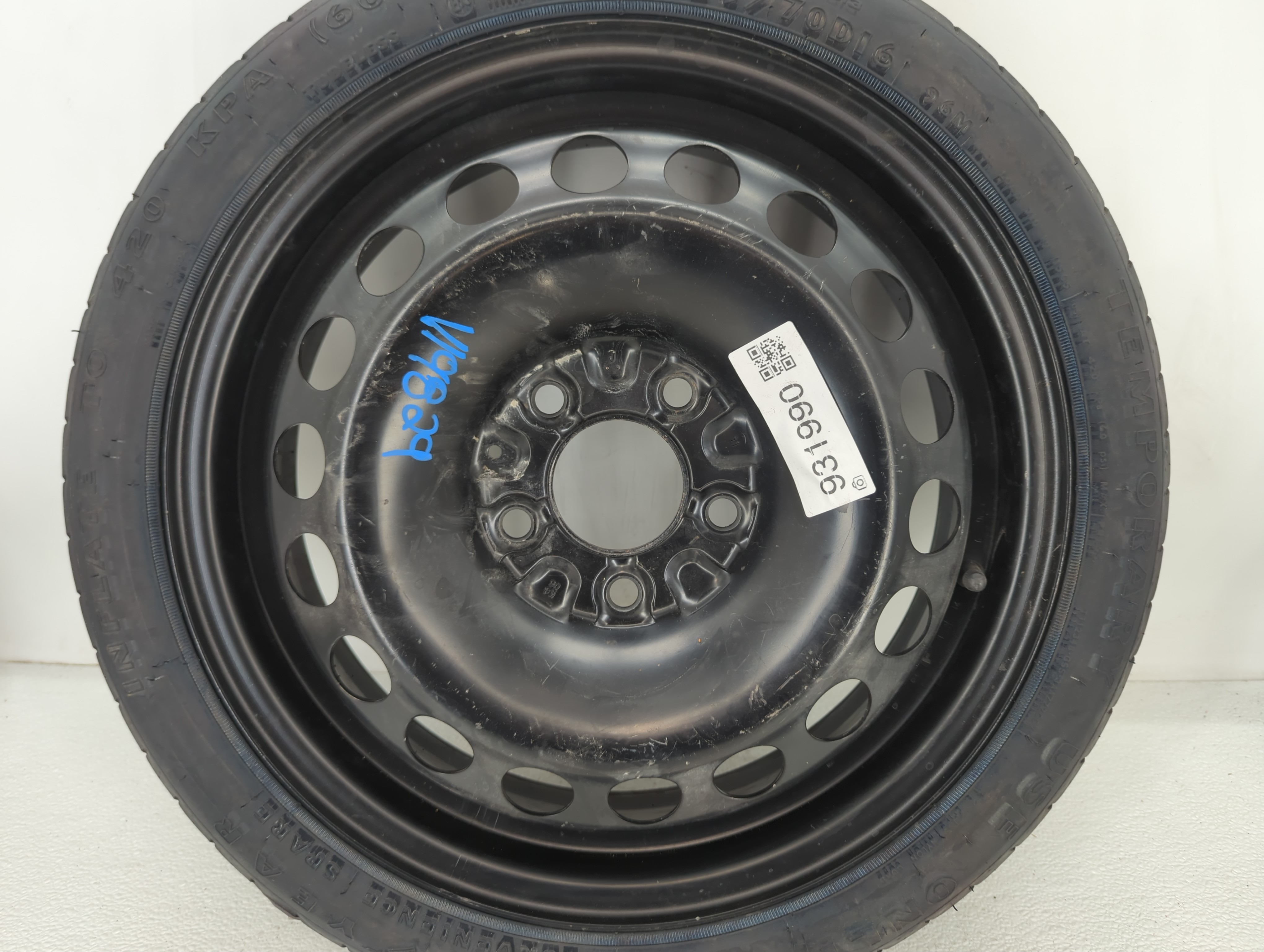 2000-2007 Chevrolet Monte Carlo Spare Donut Tire Wheel Rim Oem 931990 - Oemusedautoparts1.com