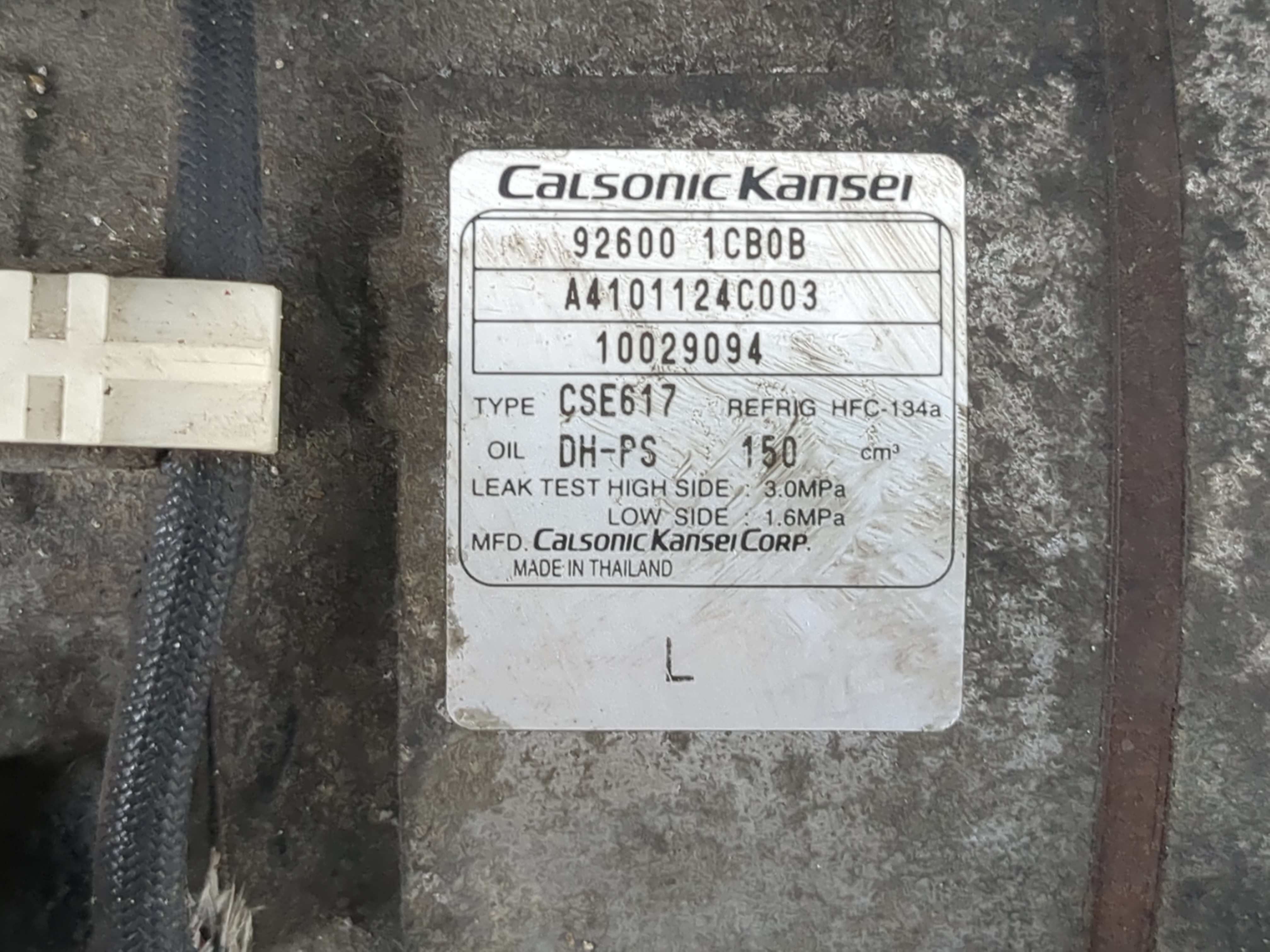 2009-2012 Infiniti Ex35 Air Conditioning A/c Ac Compressor Oem 933104 - Oemusedautoparts1.com