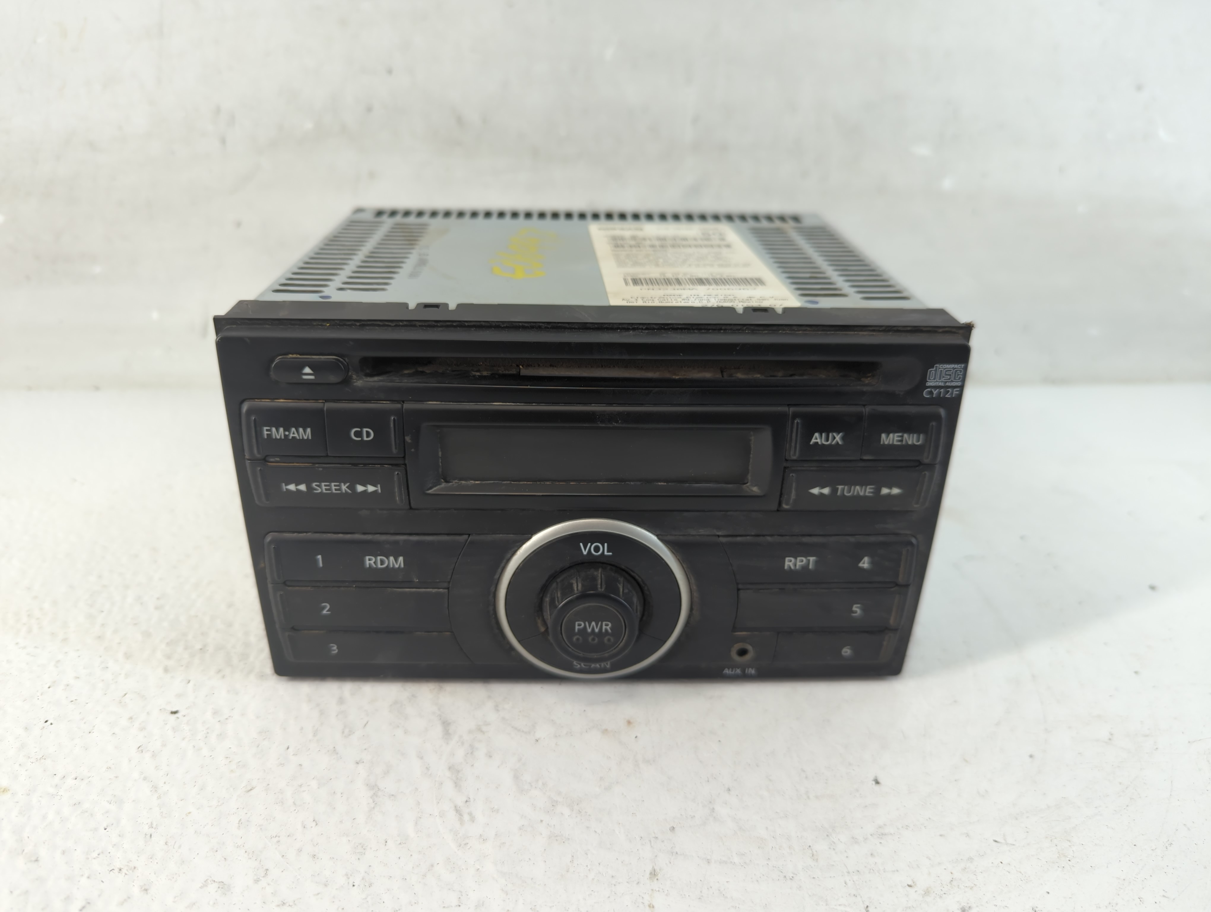 2010-2012 Nissan Sentra Am Fm Cd Player Radio Receiver 933406 - Oemusedautoparts1.com