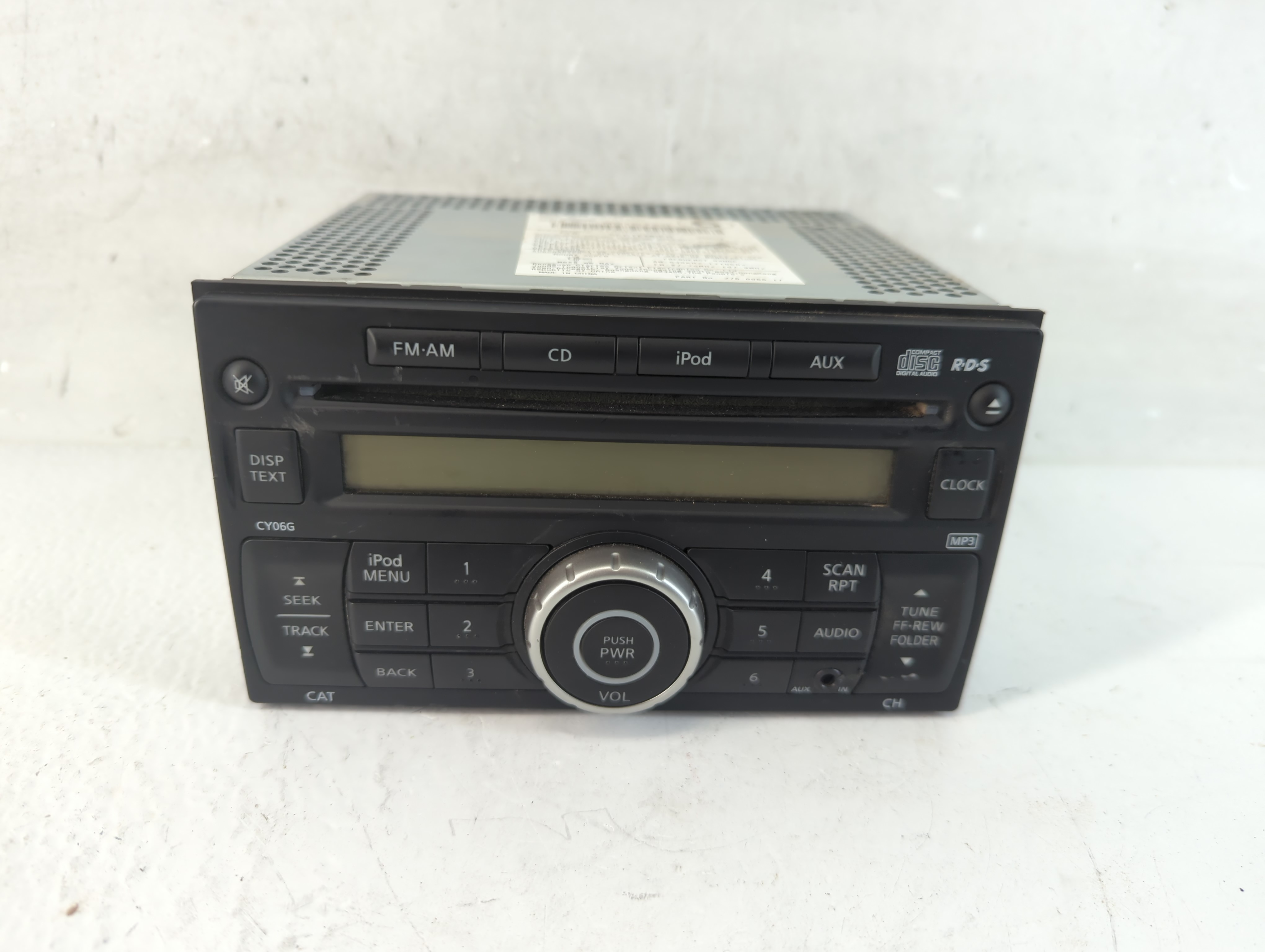 2009-2009 Nissan Cube Am Fm Cd Player Radio Receiver 933436 - Oemusedautoparts1.com