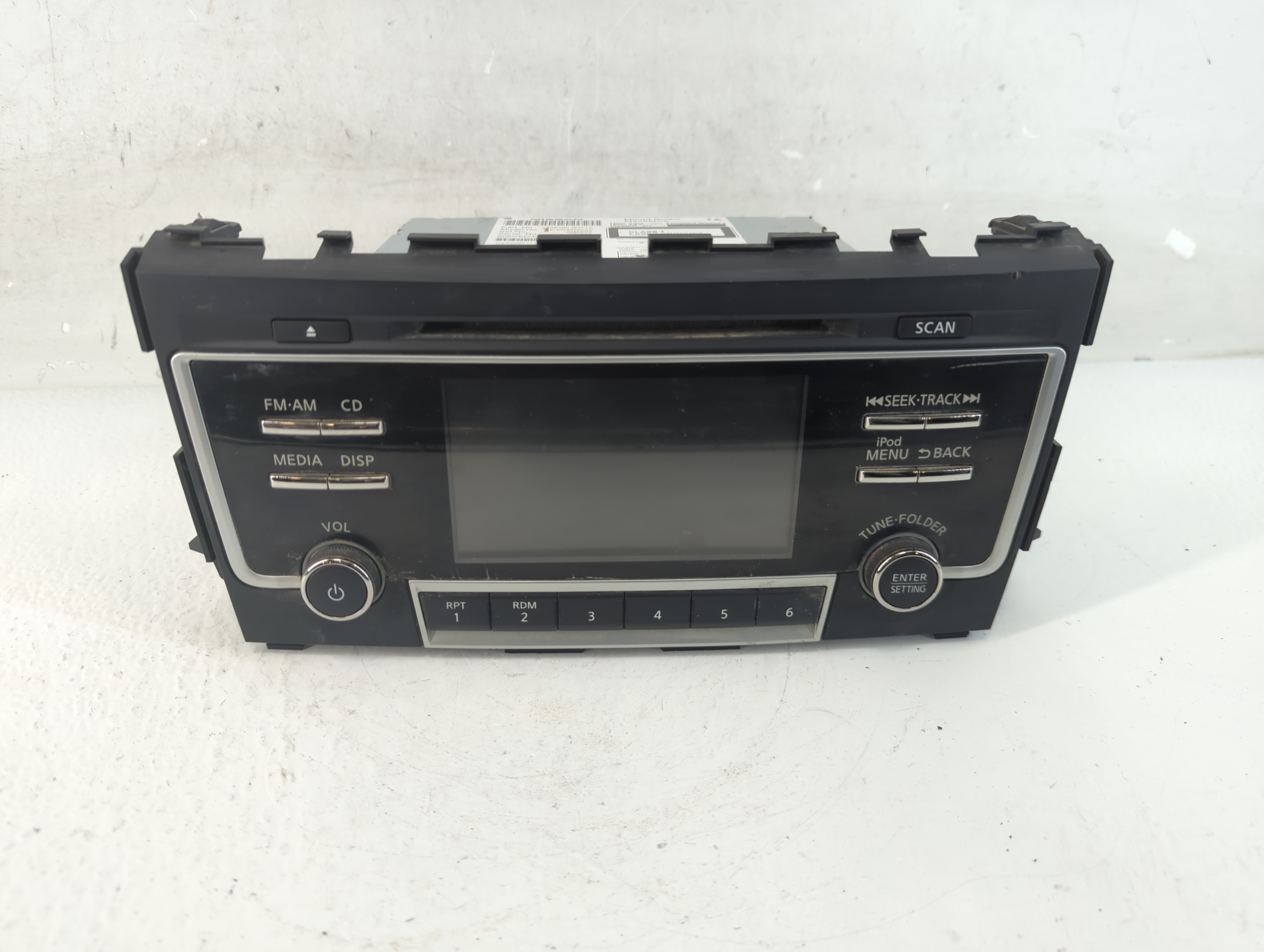 2018-2018 Nissan Altima Am Fm Cd Player Radio Receiver 933453 - Oemusedautoparts1.com