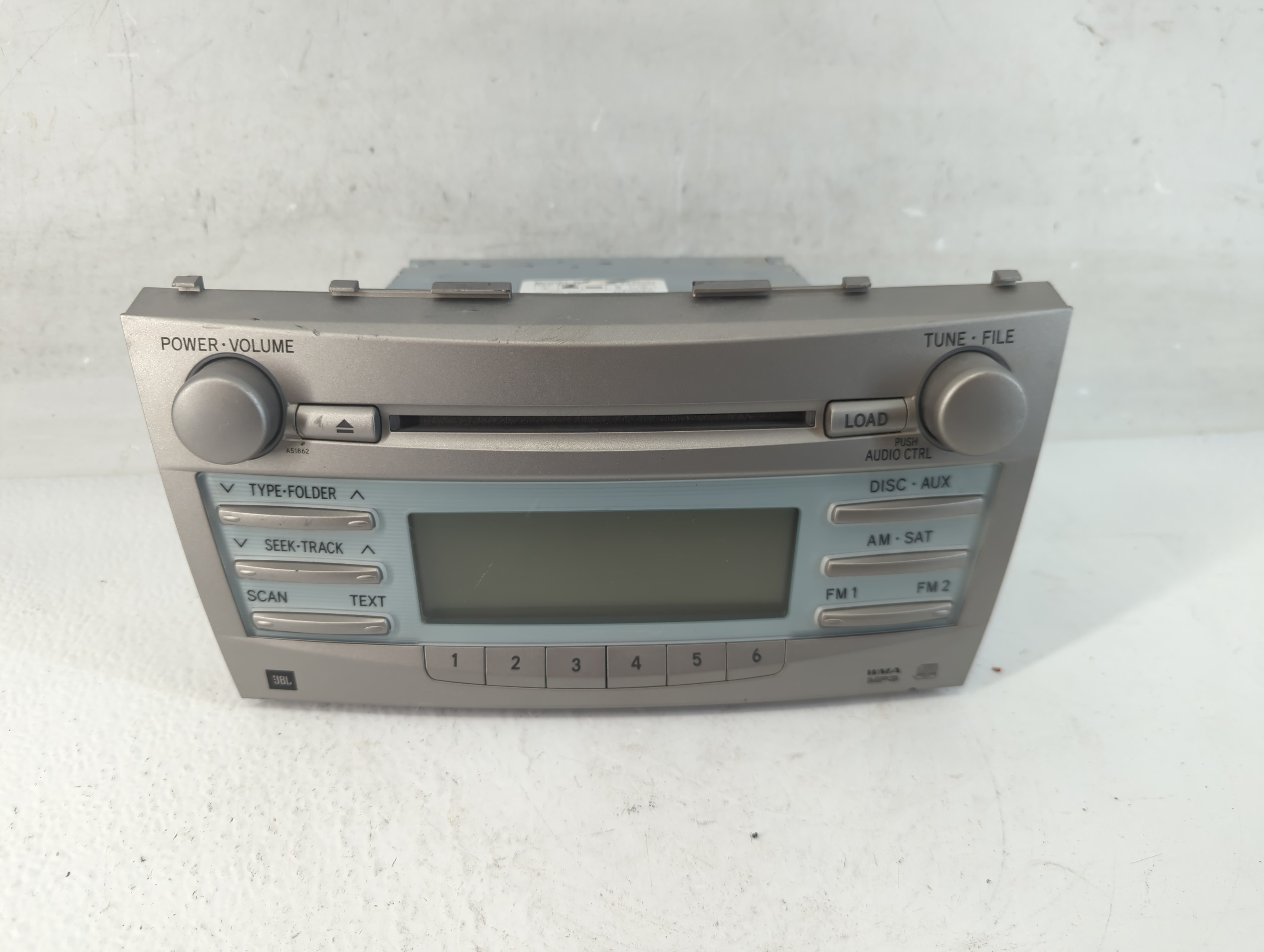 2007-2009 Toyota Camry Am Fm Cd Player Radio Receiver 933459 - Oemusedautoparts1.com