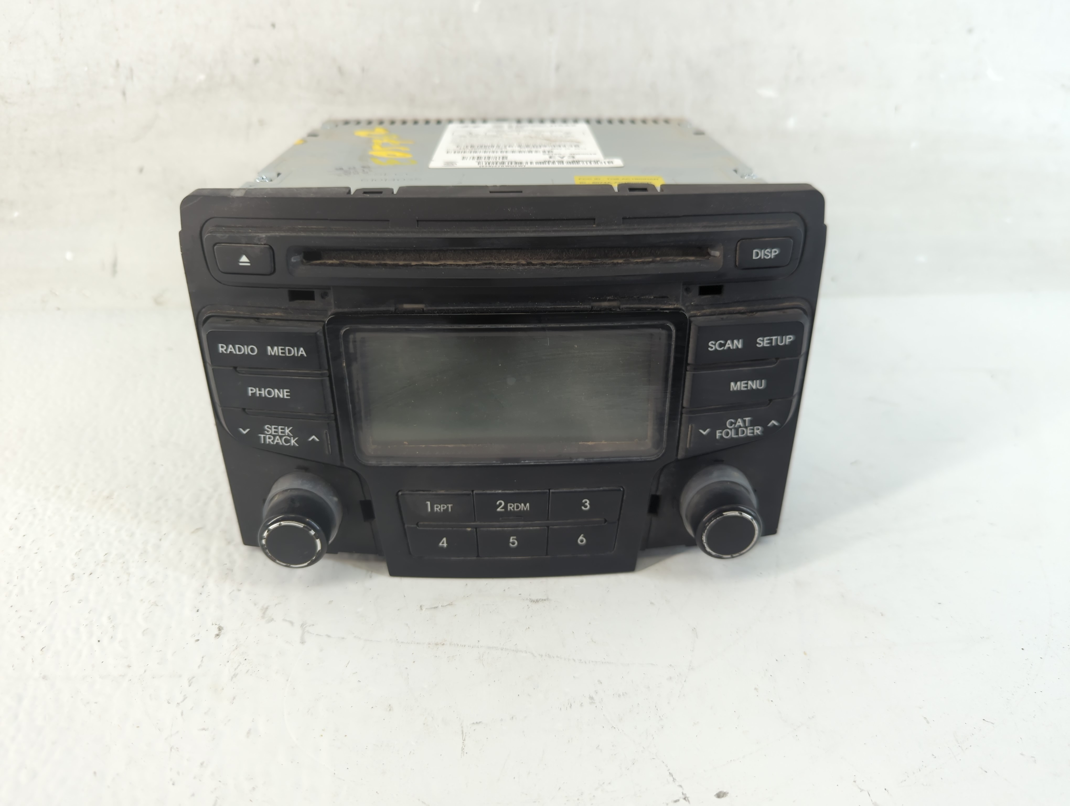 Picture of 2012-2015 Hyundai Sonata Am Fm Cd Player Radio Receiver 933476