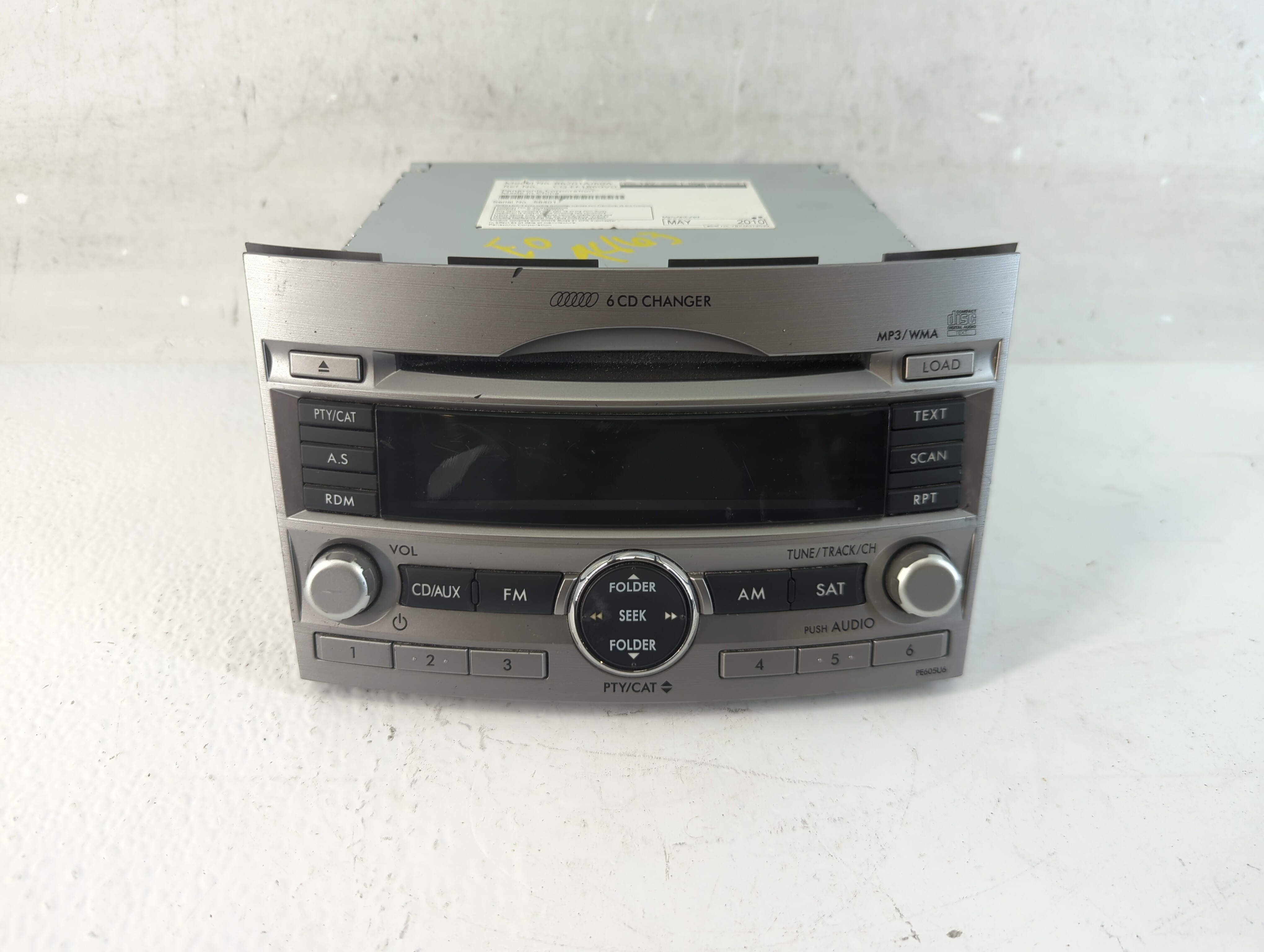 2009-2010 Infiniti M35 Am Fm Cd Player Radio Receiver 933477 - Oemusedautoparts1.com