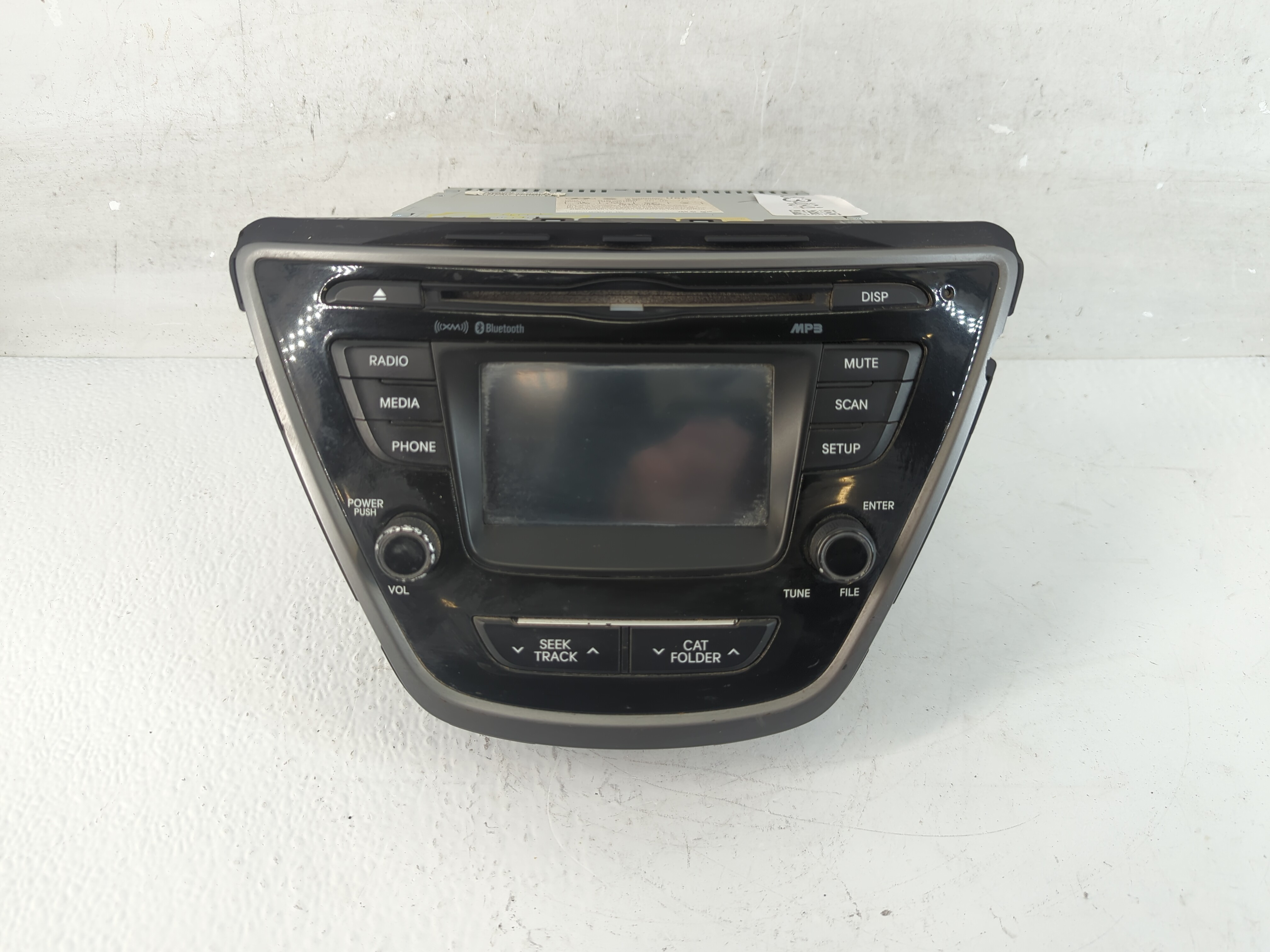 2014-2016 Hyundai Elantra Am Fm Cd Player Radio Receiver 933484 - Oemusedautoparts1.com
