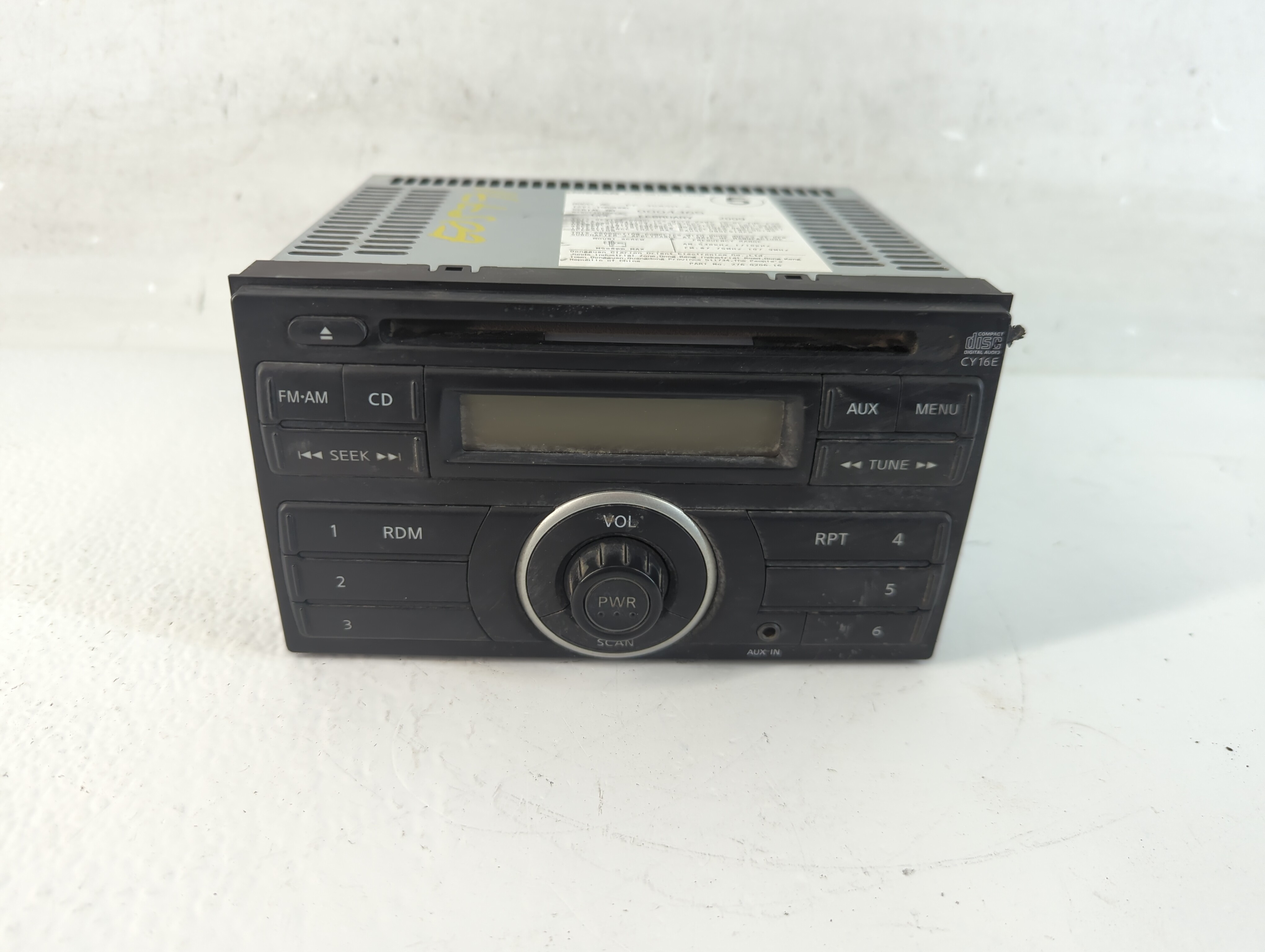 2009-2012 Nissan Cube Am Fm Cd Player Radio Receiver 933498 - Oemusedautoparts1.com