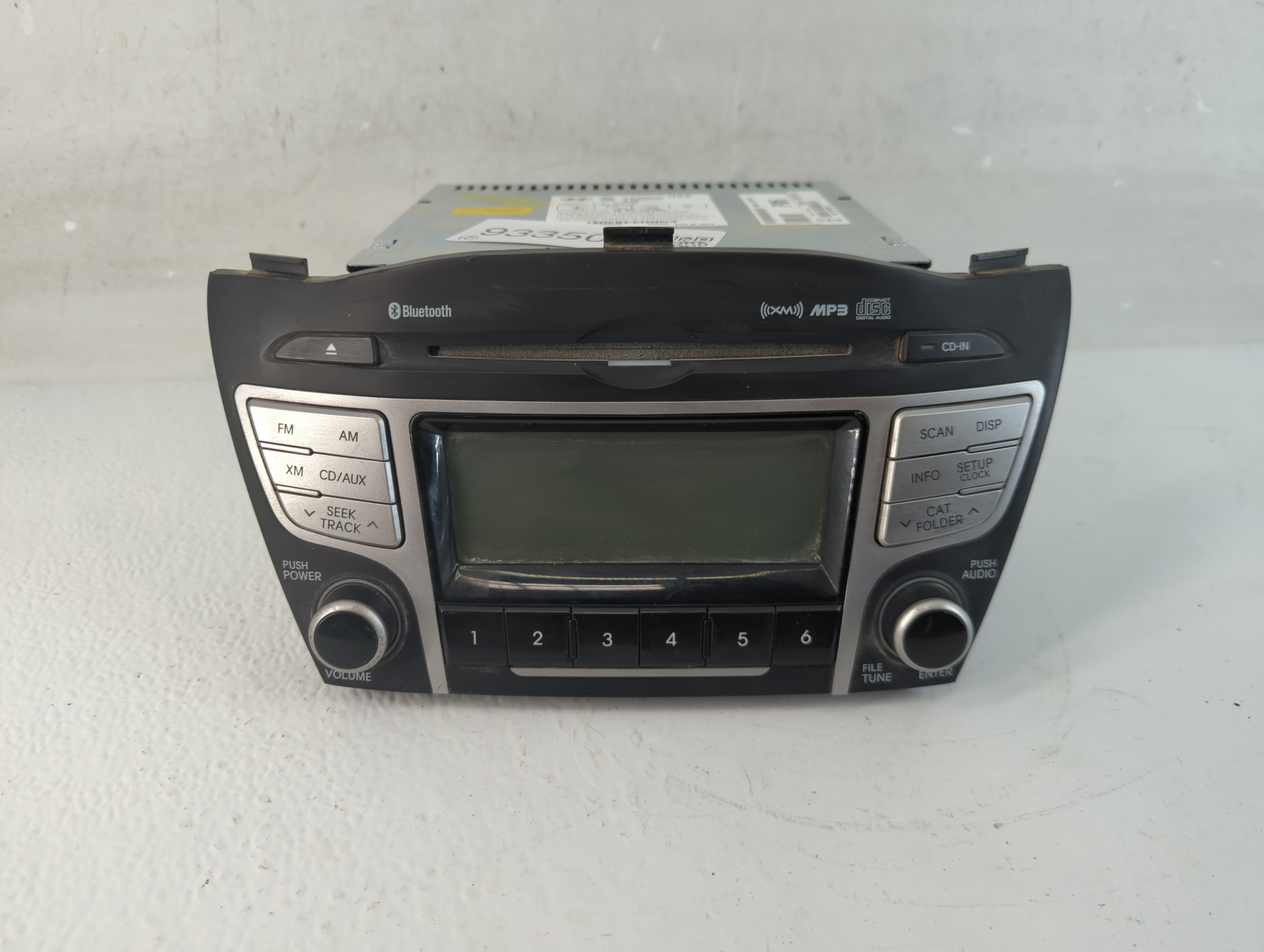 2010-2013 Hyundai Tucson Am Fm Cd Player Radio Receiver 933502 - Oemusedautoparts1.com