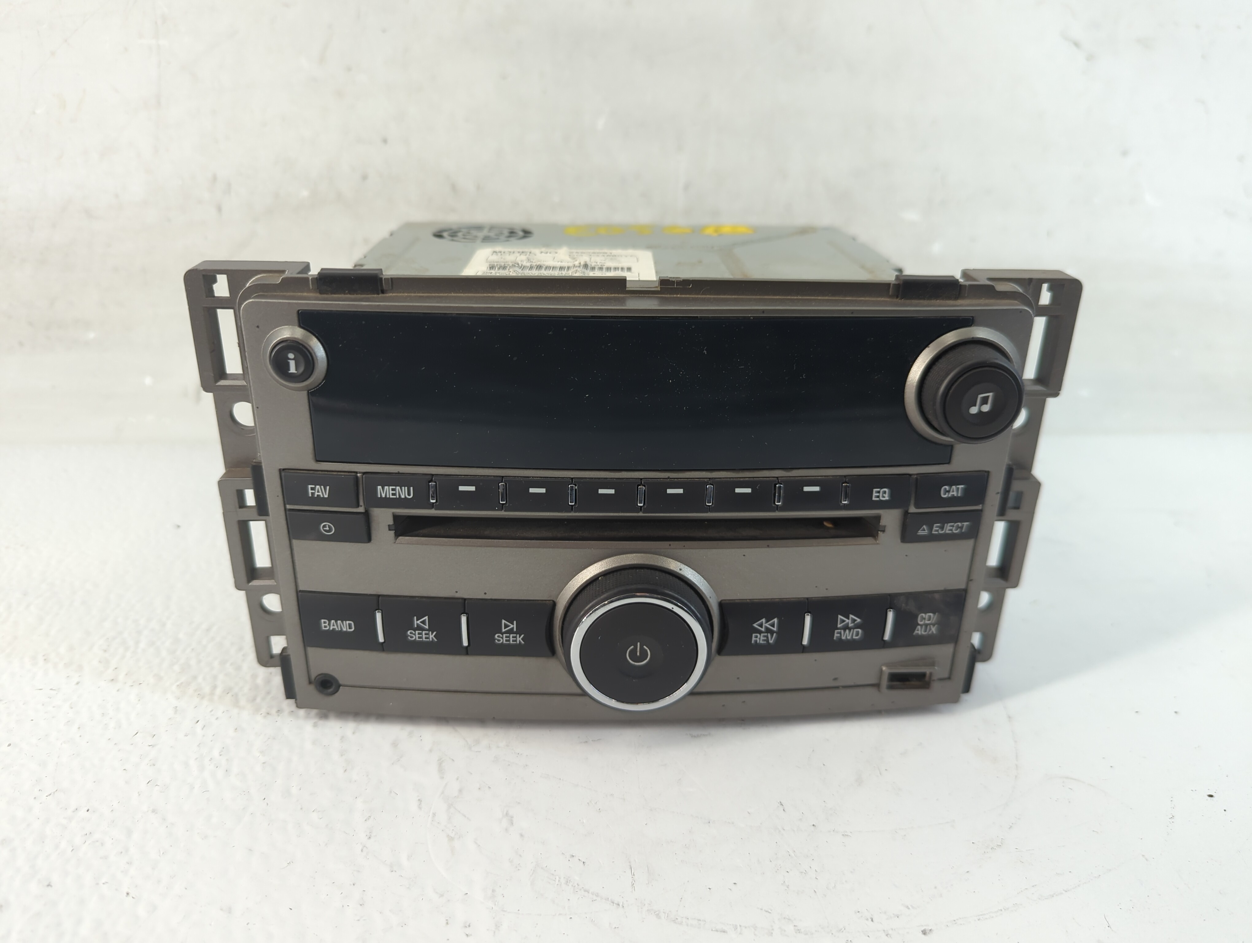 2009-2012 Chevrolet Malibu Am Fm Cd Player Radio Receiver 933505 - Oemusedautoparts1.com