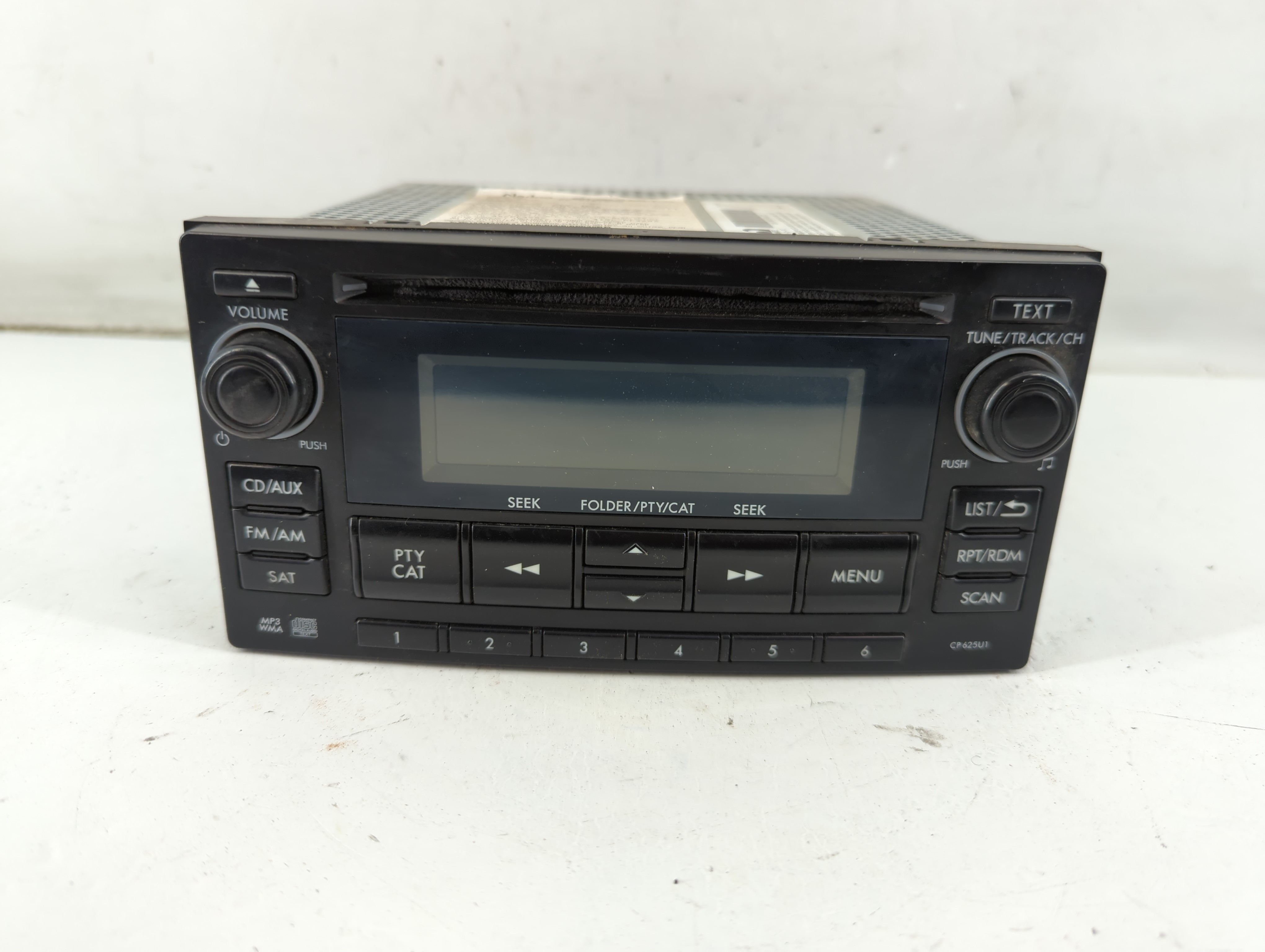 2011 Subaru Forester Am Fm Cd Player Radio Receiver 933512 - Oemusedautoparts1.com