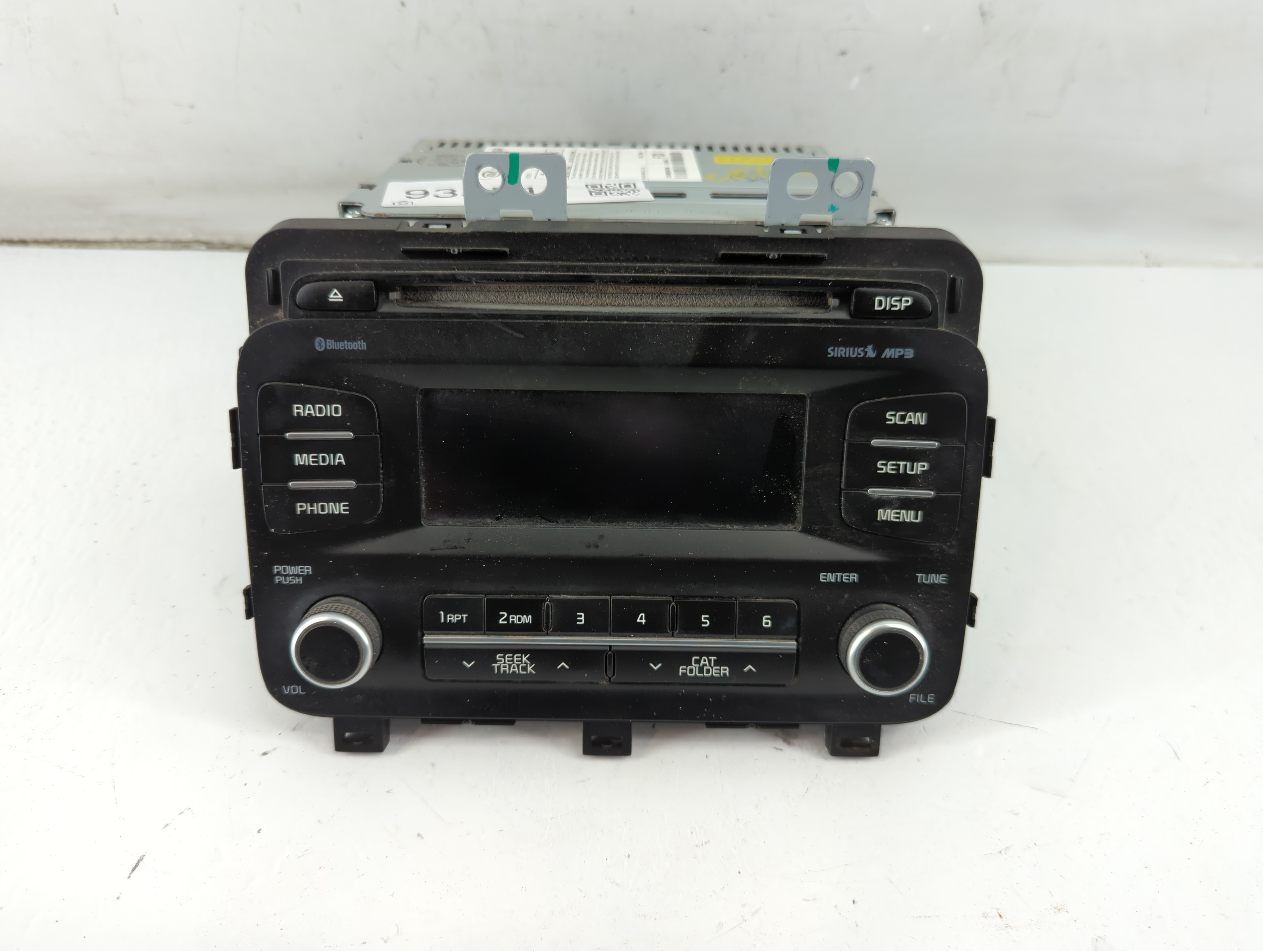 2015-2015 Kia Optima Am Fm Cd Player Radio Receiver 933517 - Oemusedautoparts1.com