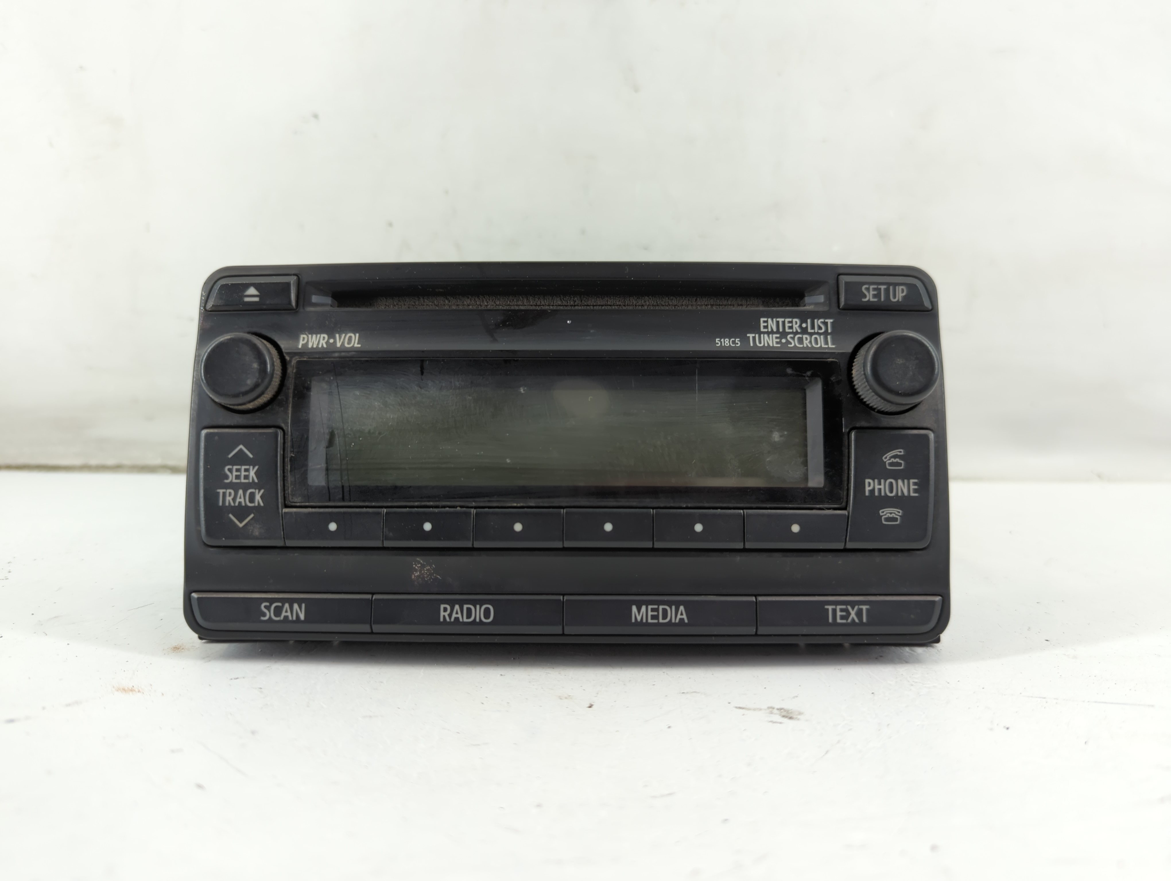 2012-2013 Toyota Corolla Am Fm Cd Player Radio Receiver 933519 - Oemusedautoparts1.com