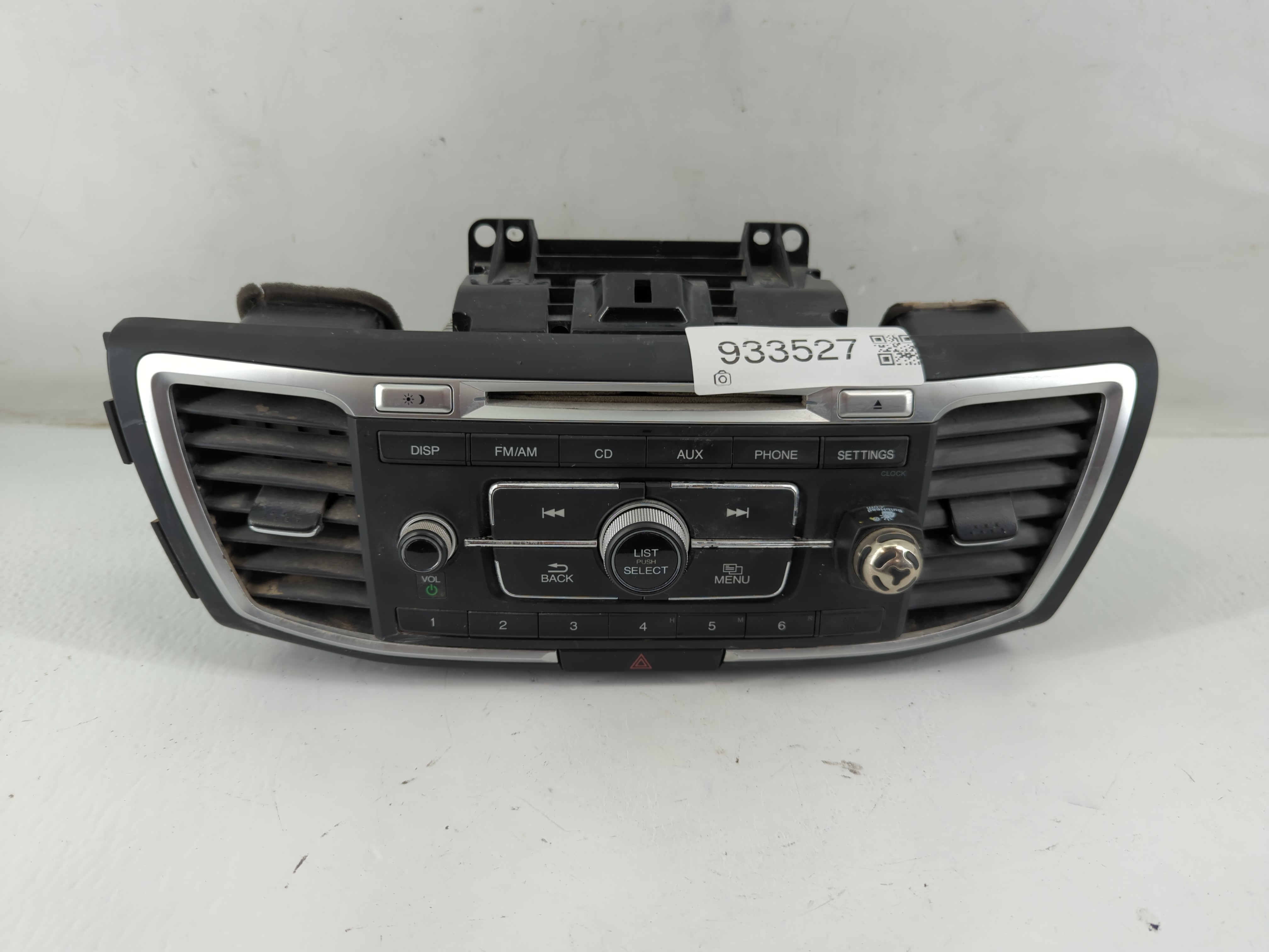 Picture of 2016-2017 Honda Accord Am Fm Cd Player Radio Receiver 933527