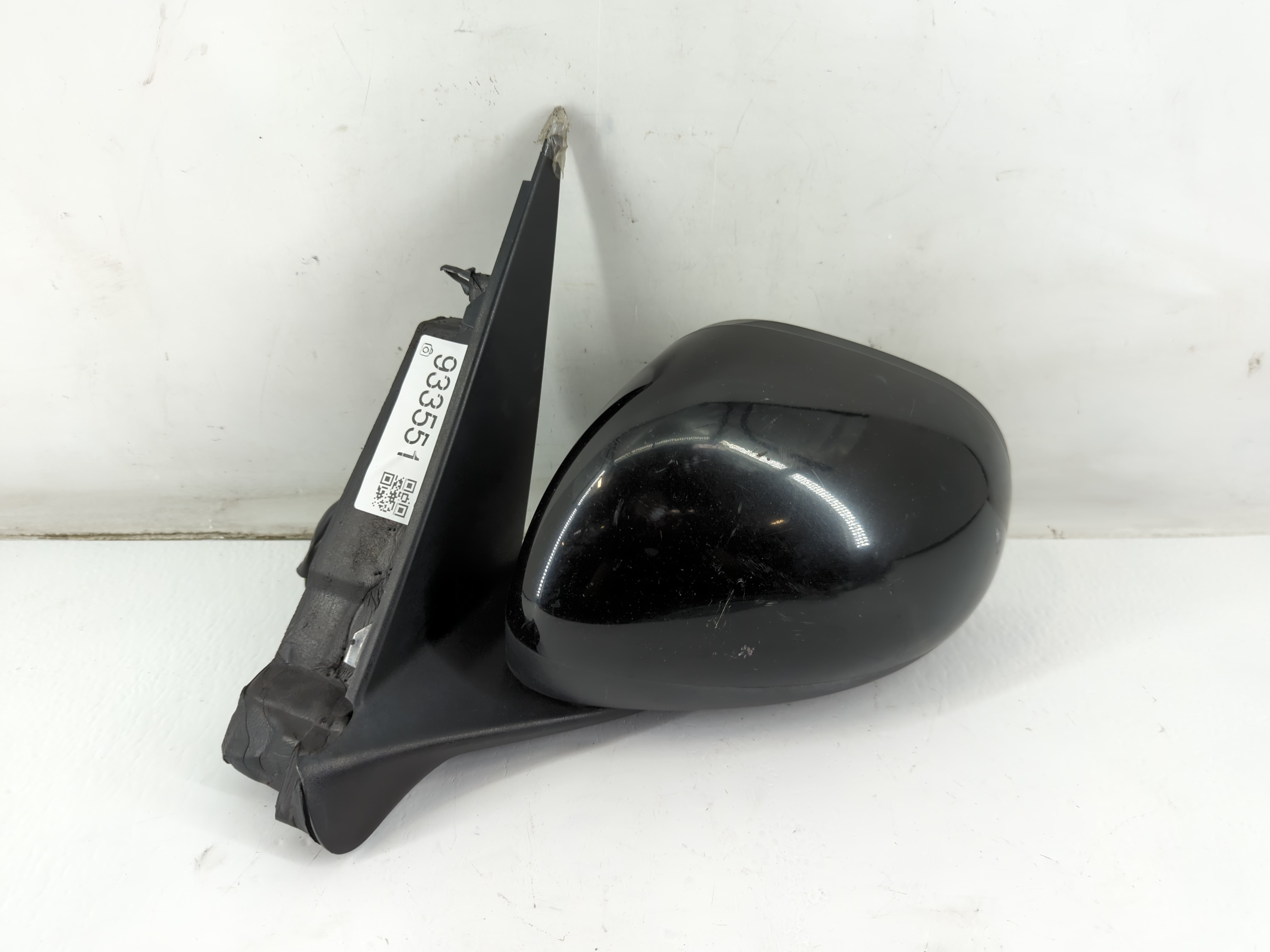 2014 Fiat 500 Driver Left Side View Power Door Mirror Black 933551 - Oemusedautoparts1.com