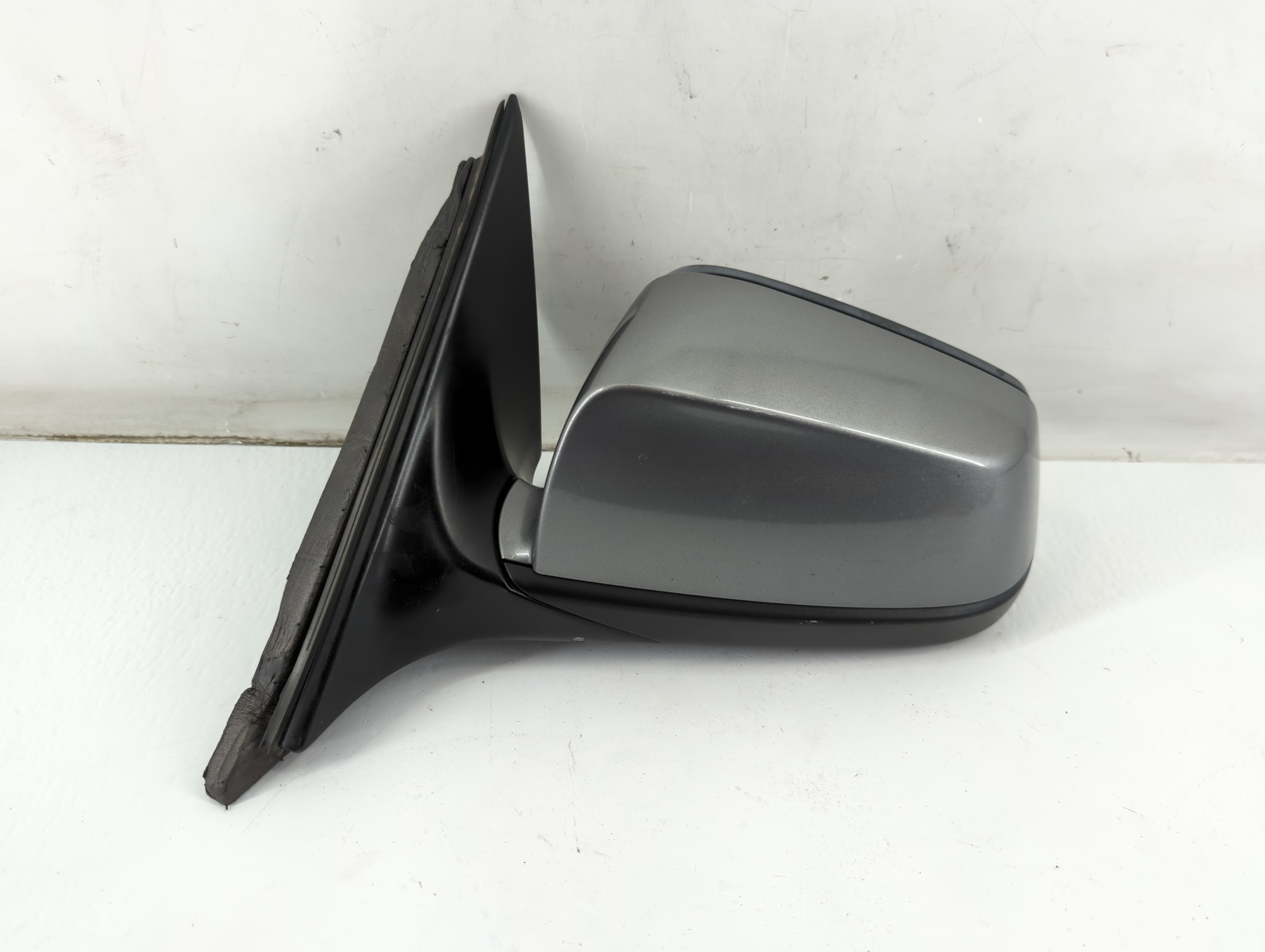 2011-2012 Bmw 740i Driver Left Side View Power Door Mirror Grey 933575 - Oemusedautoparts1.com