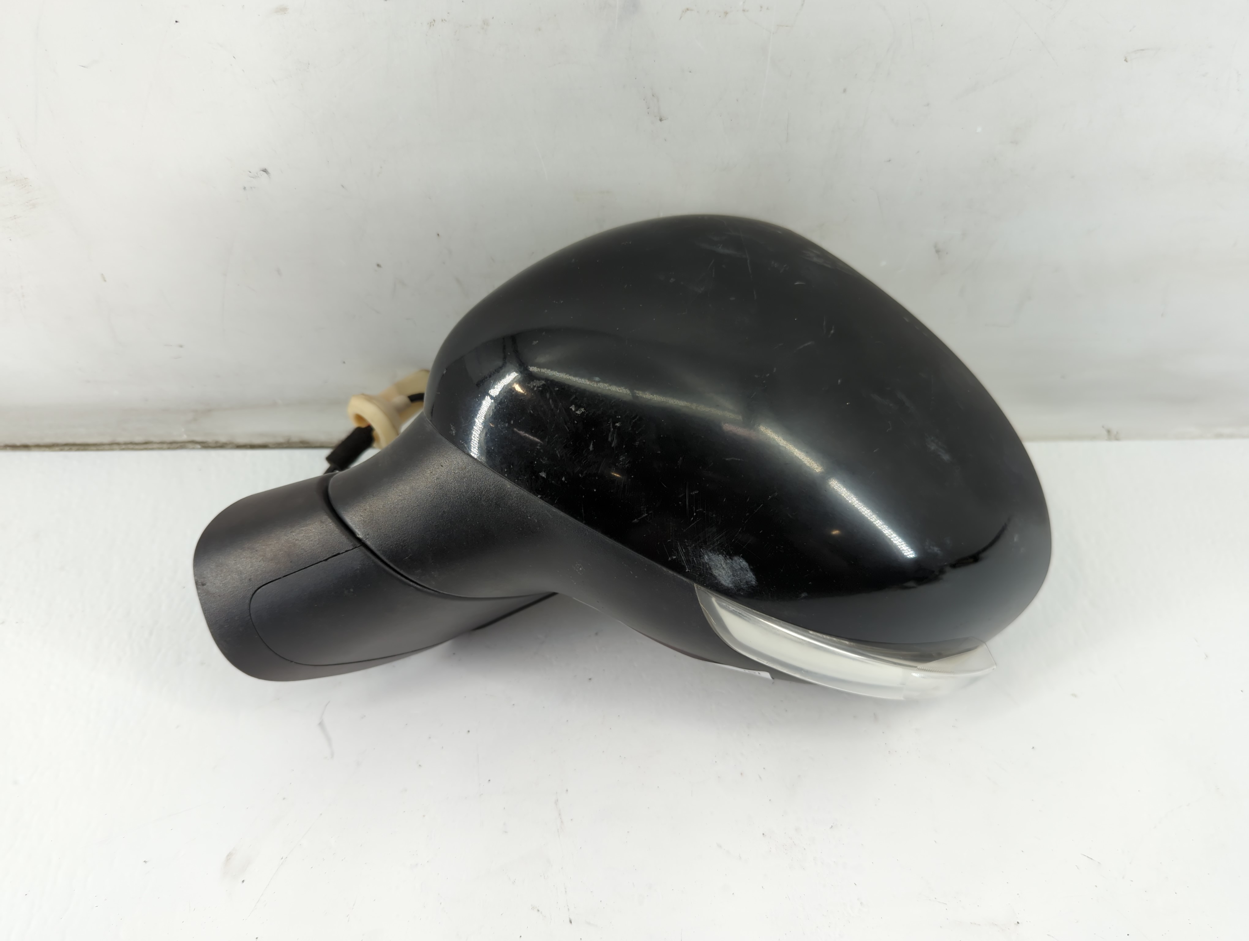 2016 Fiat 500 Driver Left Side View Power Door Mirror Black 933578 - Oemusedautoparts1.com