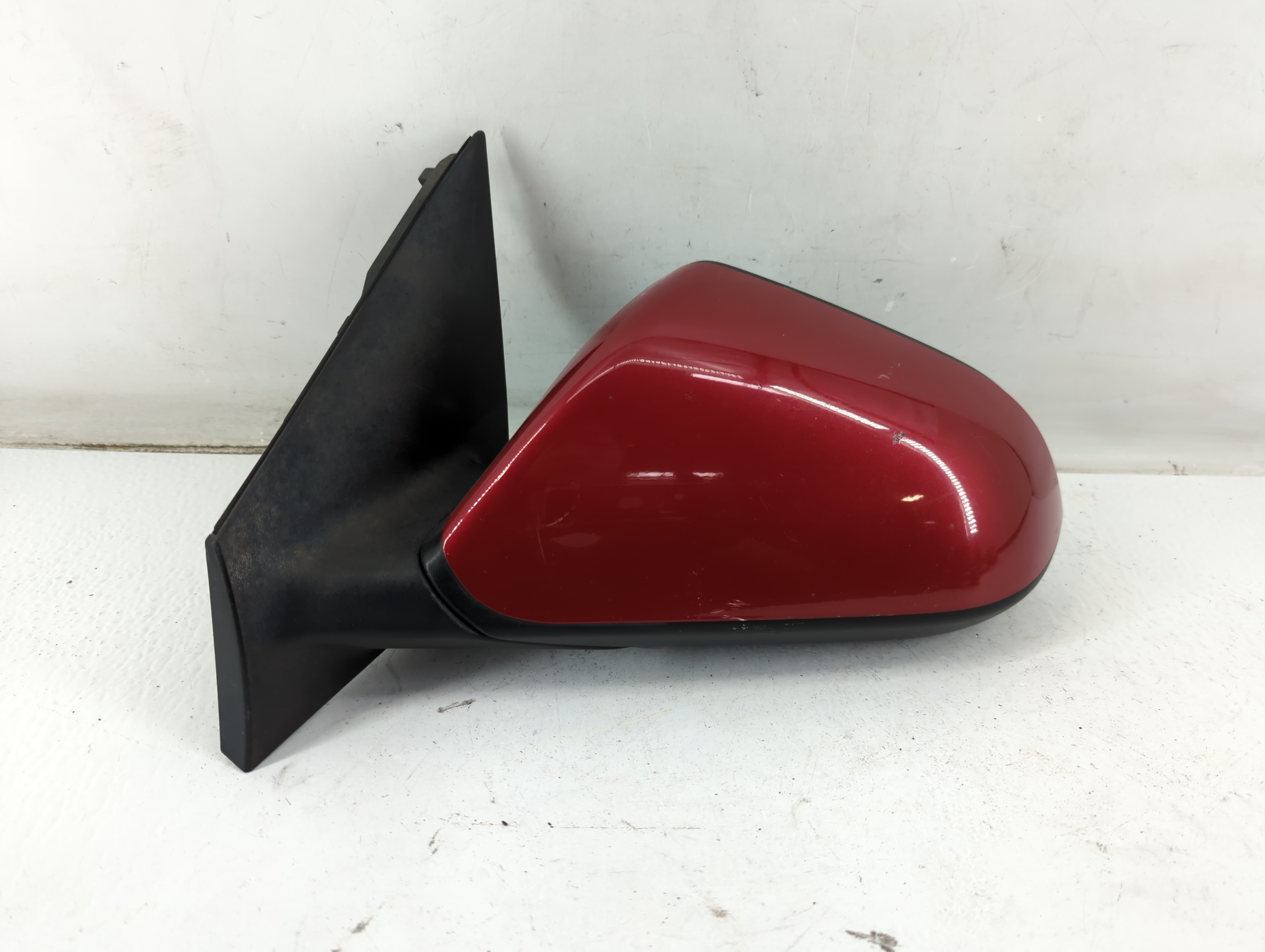 2017 Hyundai Sonata Driver Left Side View Power Door Mirror Red 933619 - Oemusedautoparts1.com