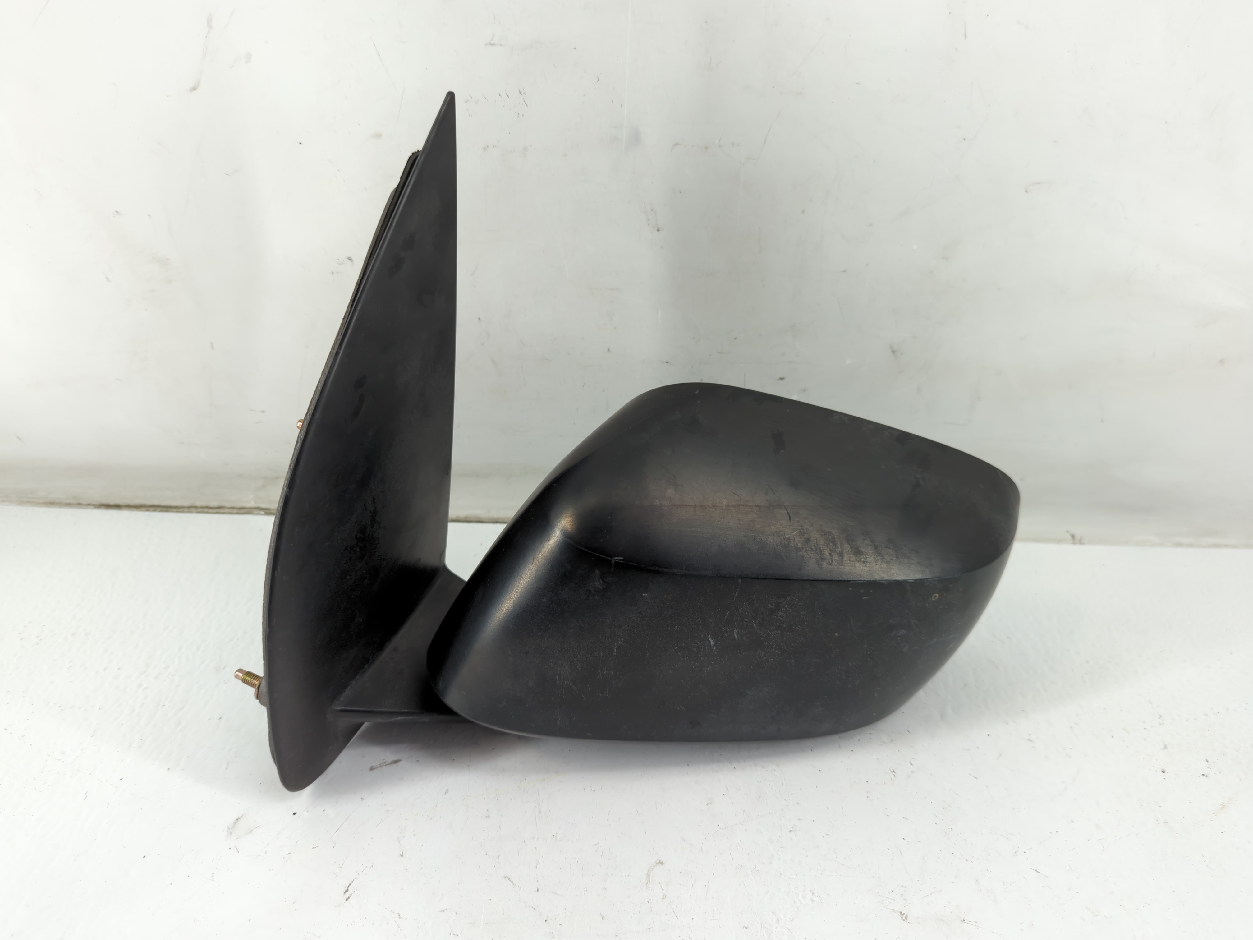 2005-2015 Nissan Xterra Driver Left Side View Power Door Mirror Black 933656 - Oemusedautoparts1.com