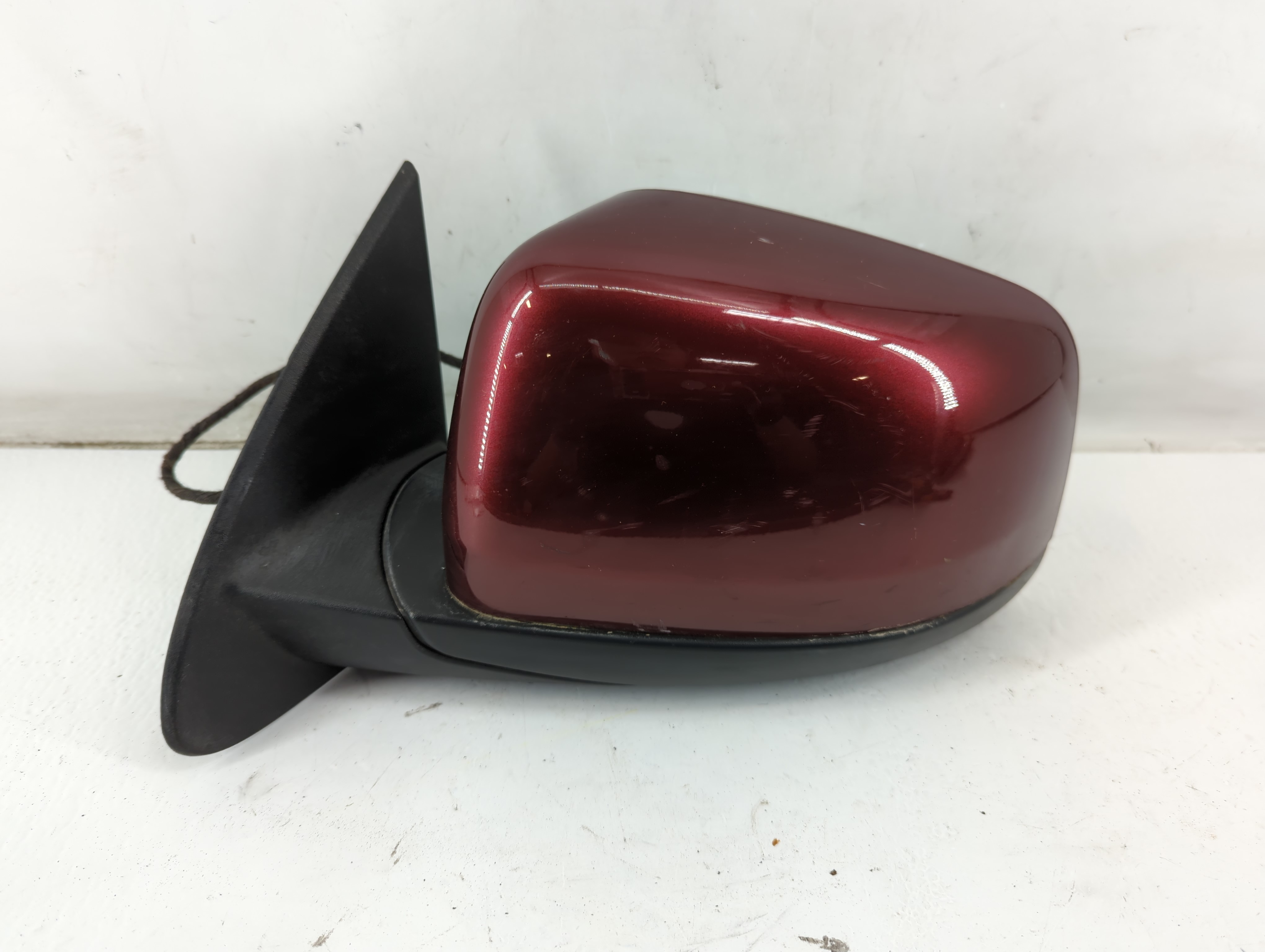 2011-2022 Dodge Durango Driver Left Side View Power Door Mirror Red 933673 - Oemusedautoparts1.com