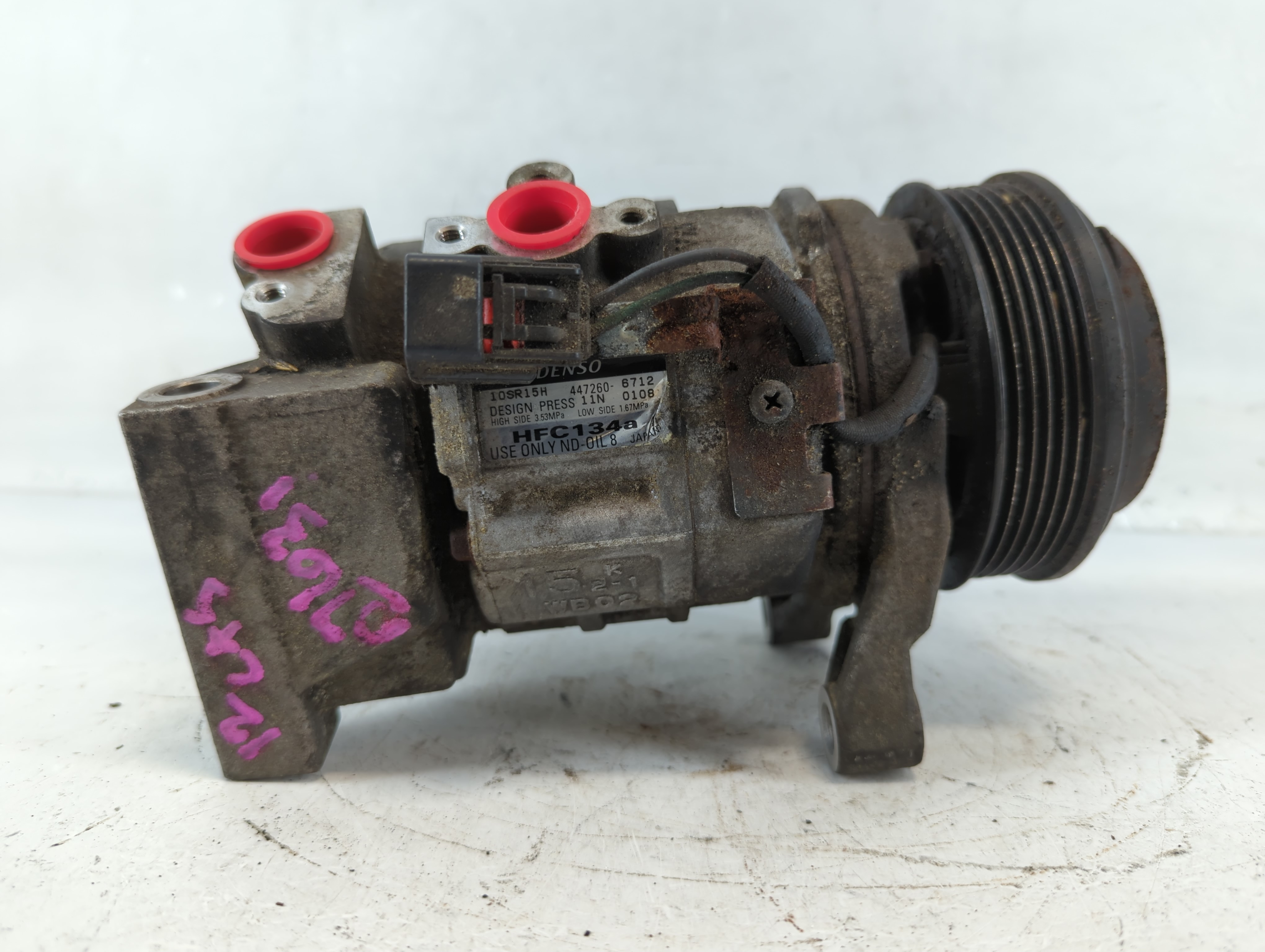 2008-2014 Cadillac Cts Air Conditioning A/c Ac Compressor Oem 934045 - Oemusedautoparts1.com