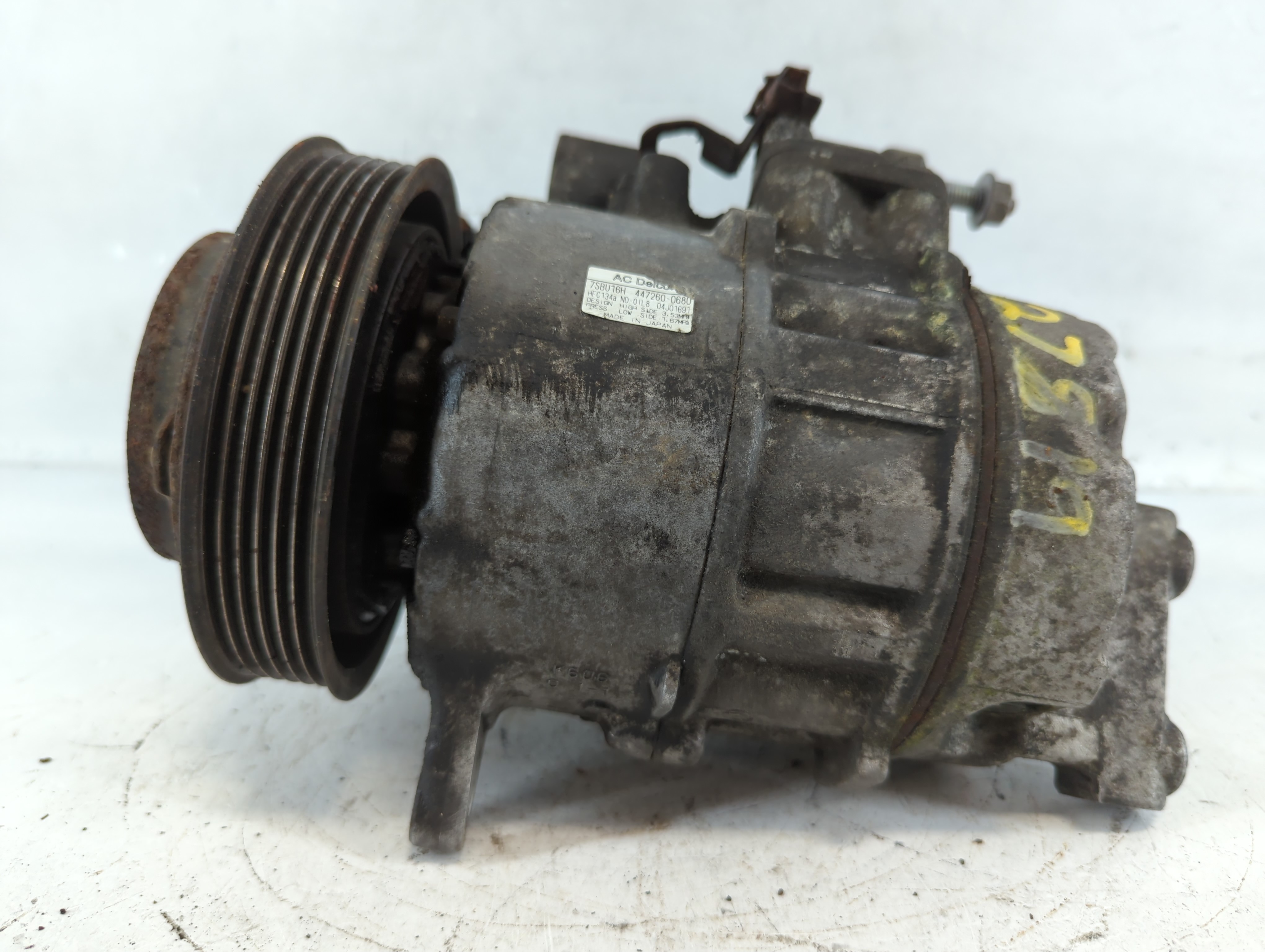 2006-2011 Cadillac Dts Air Conditioning A/c Ac Compressor Oem 934119 - Oemusedautoparts1.com