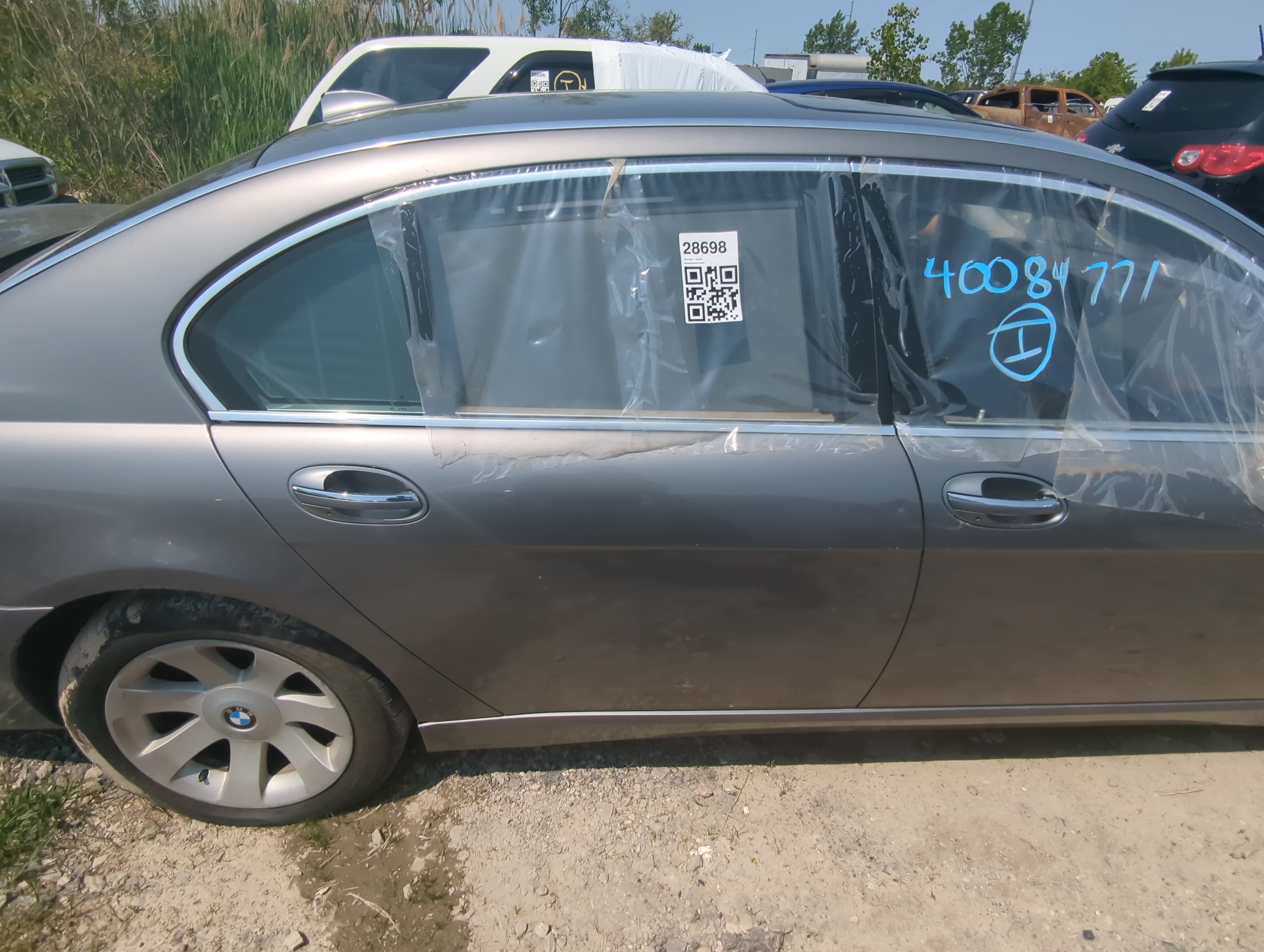Picture of Bmw 750li Passenger Rear Door Oem 934411