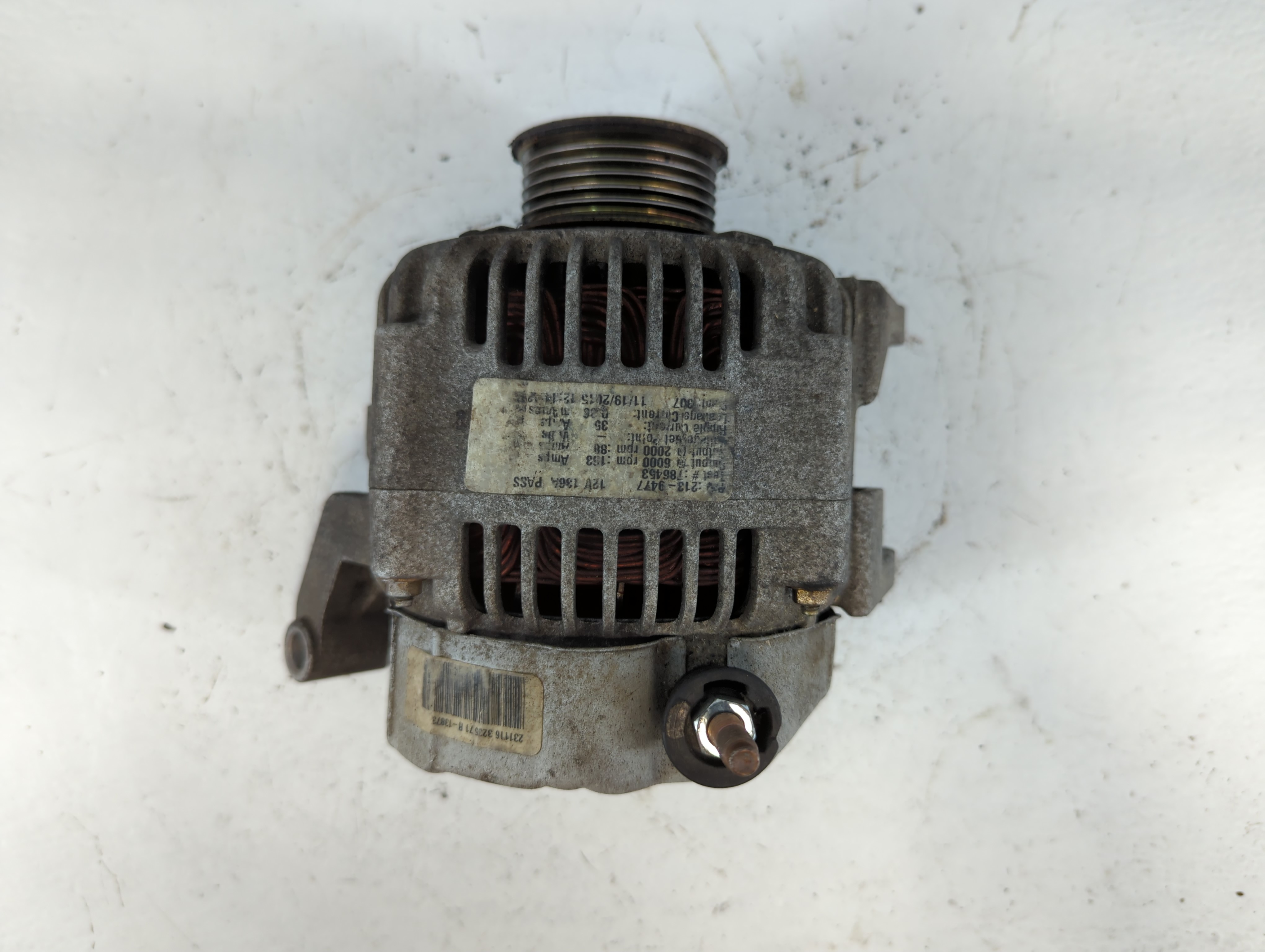 2002-2007 Jeep Liberty Alternator Generator Charging Assembly Engine Oem 934645 - Oemusedautoparts1.com