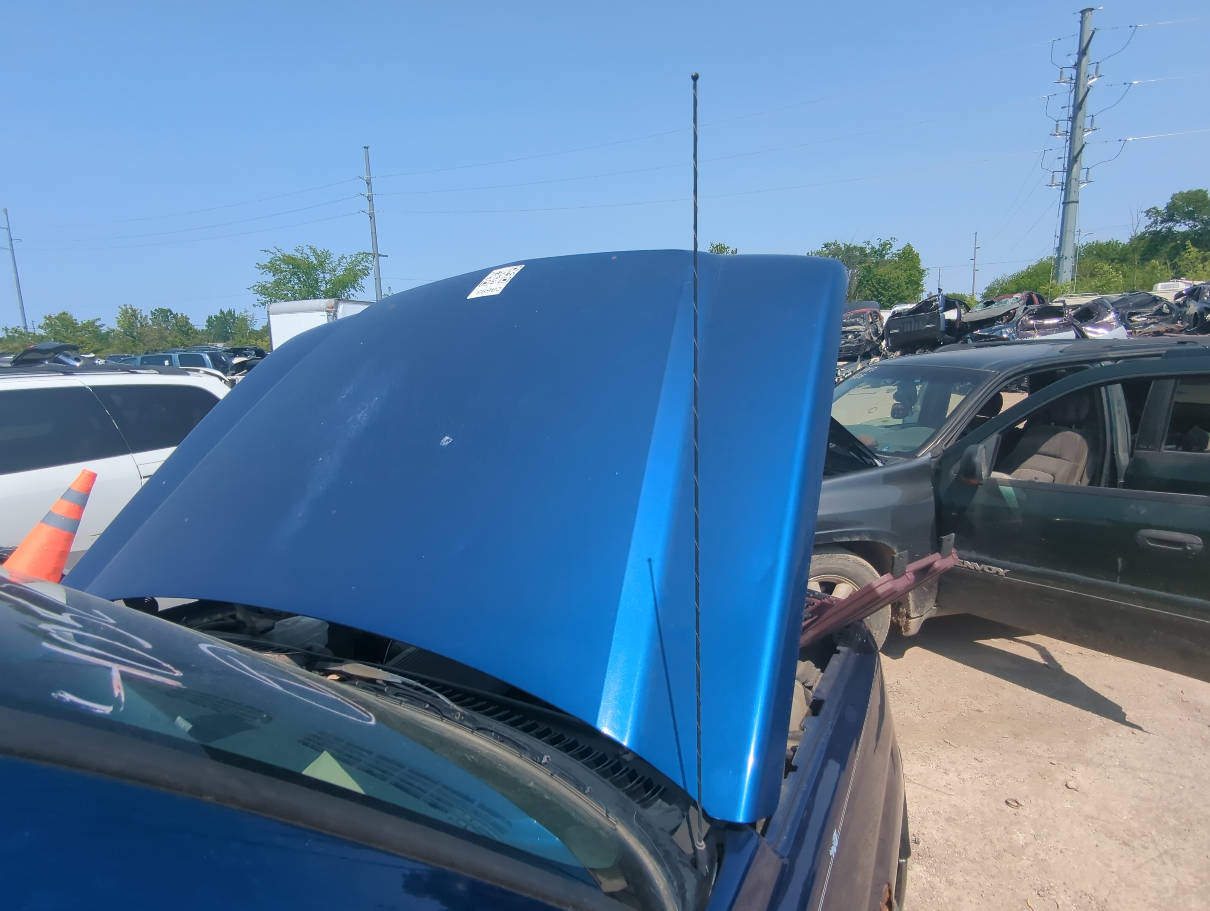 2003-2005 Chevrolet Silverado 1500 Hood Oem 934749 - Oemusedautoparts1.com