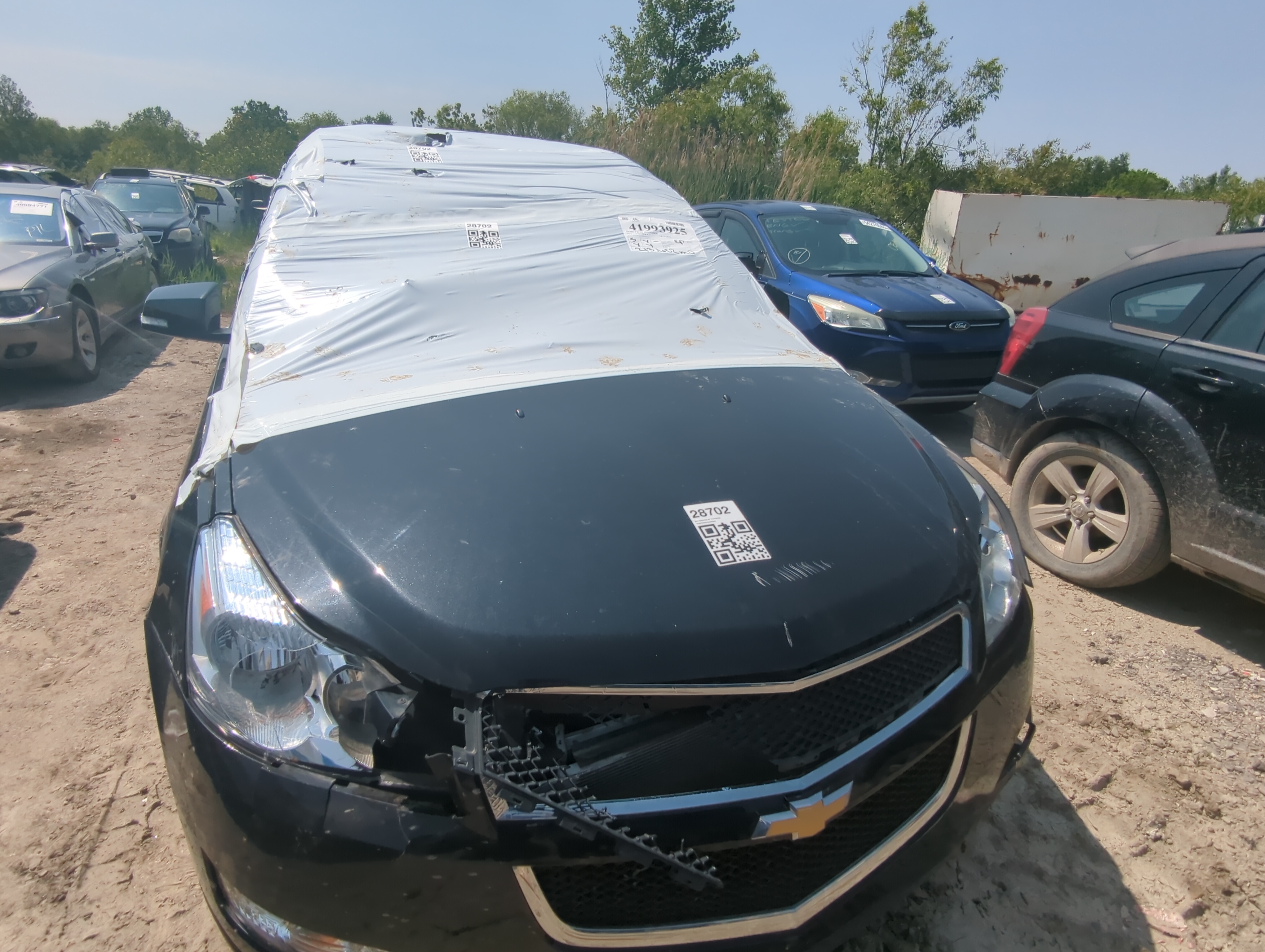 2011 Chevrolet Traverse Hood Oem 934858 - Oemusedautoparts1.com