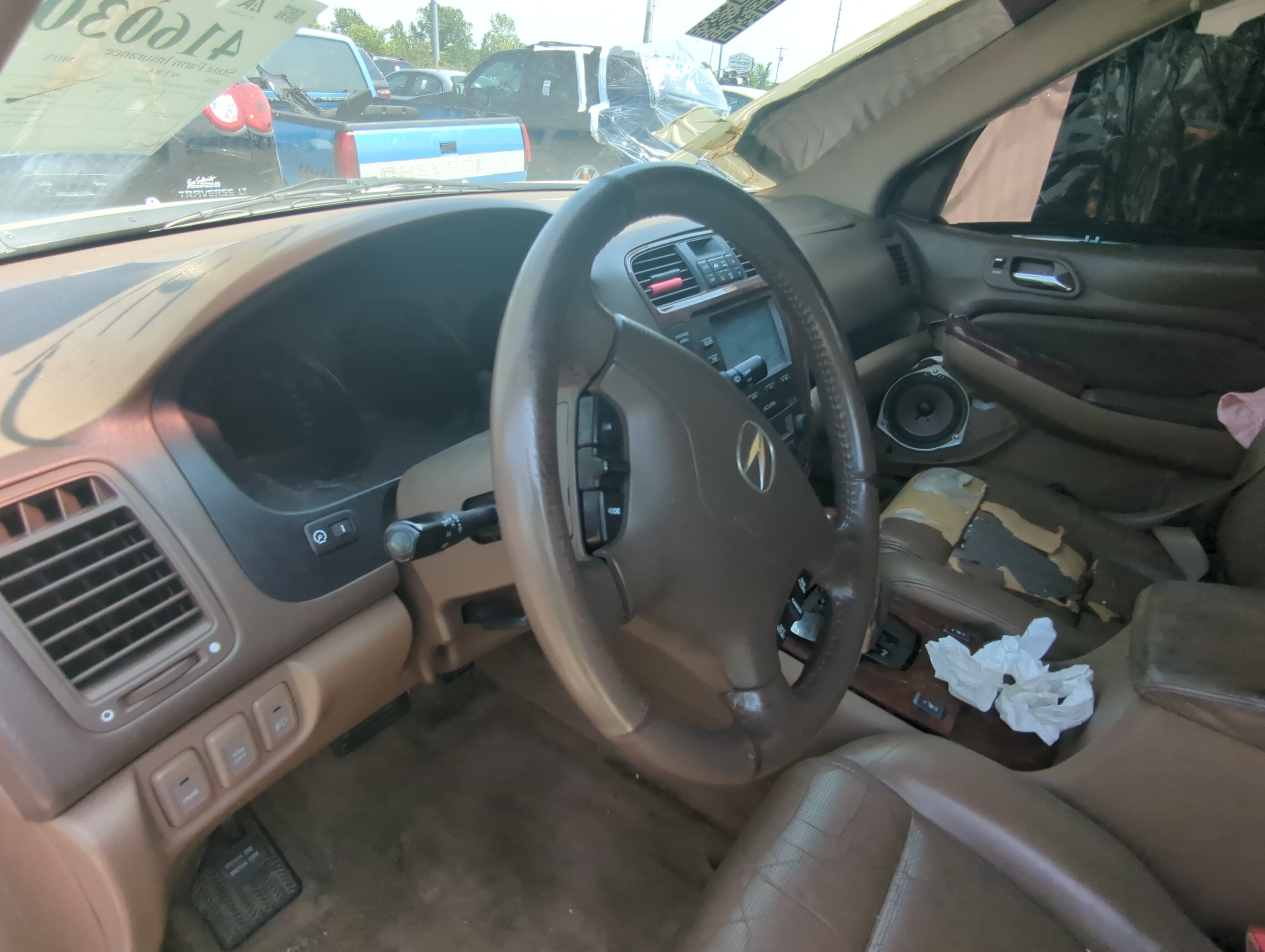 2005-2006 Acura Mdx Air Bag Driver Left Steering Wheel Mounted 935095 - Oemusedautoparts1.com