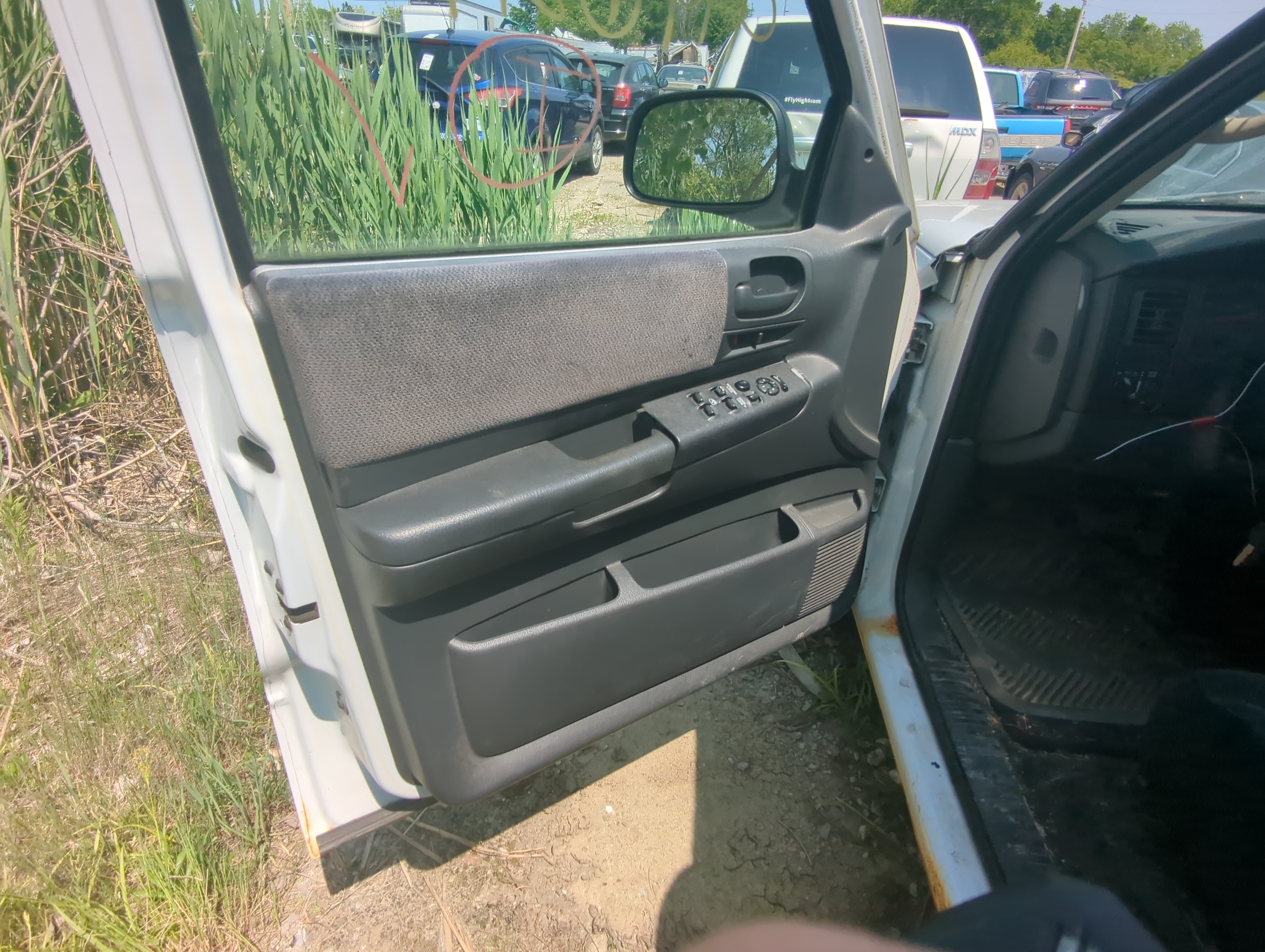 Picture of 2004 Dodge Dakota Front Left Driver Interior Door Panel Trim 935185