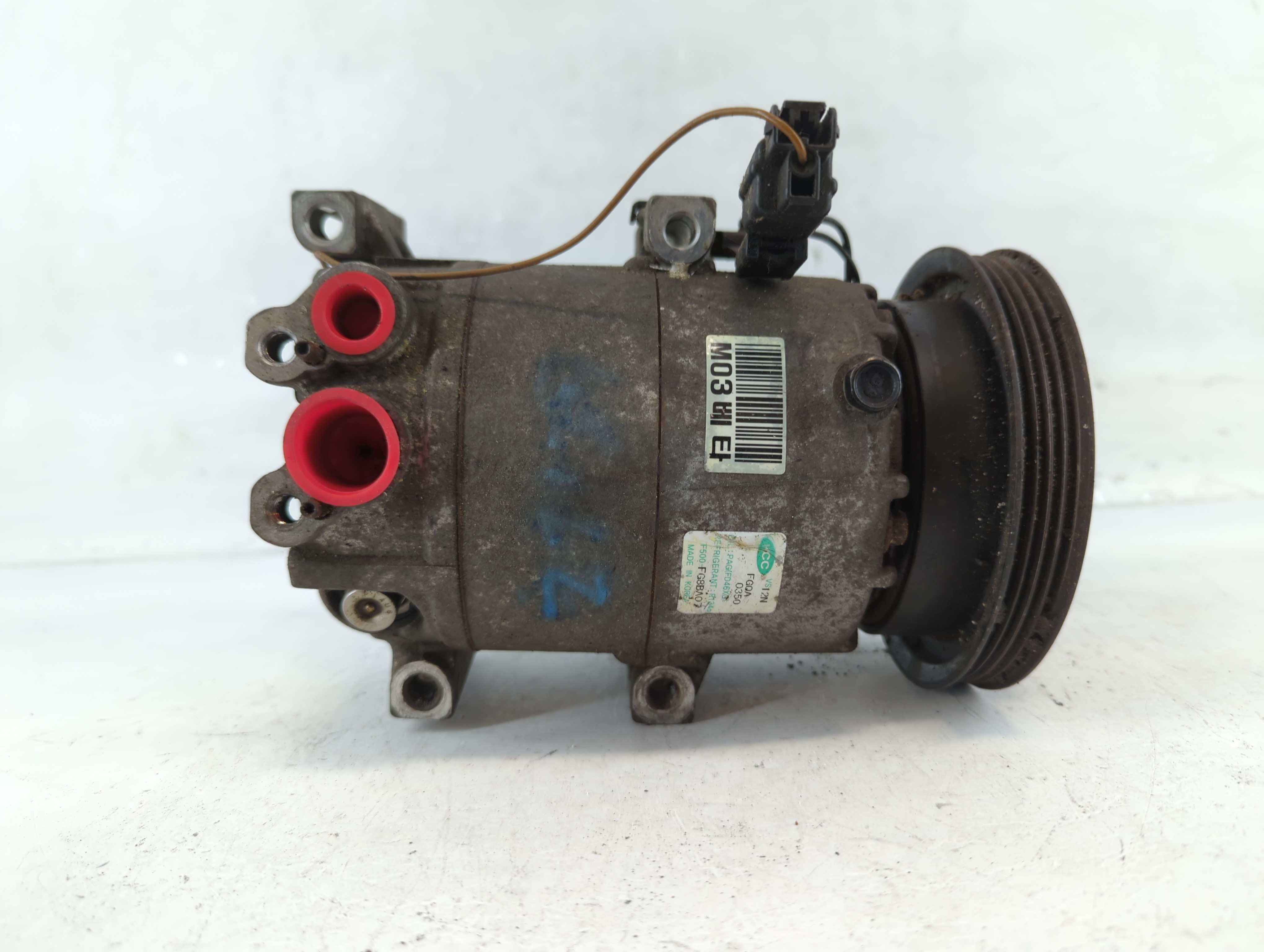 2010-2011 Kia Soul Air Conditioning A/c Ac Compressor Oem 935325 - Oemusedautoparts1.com