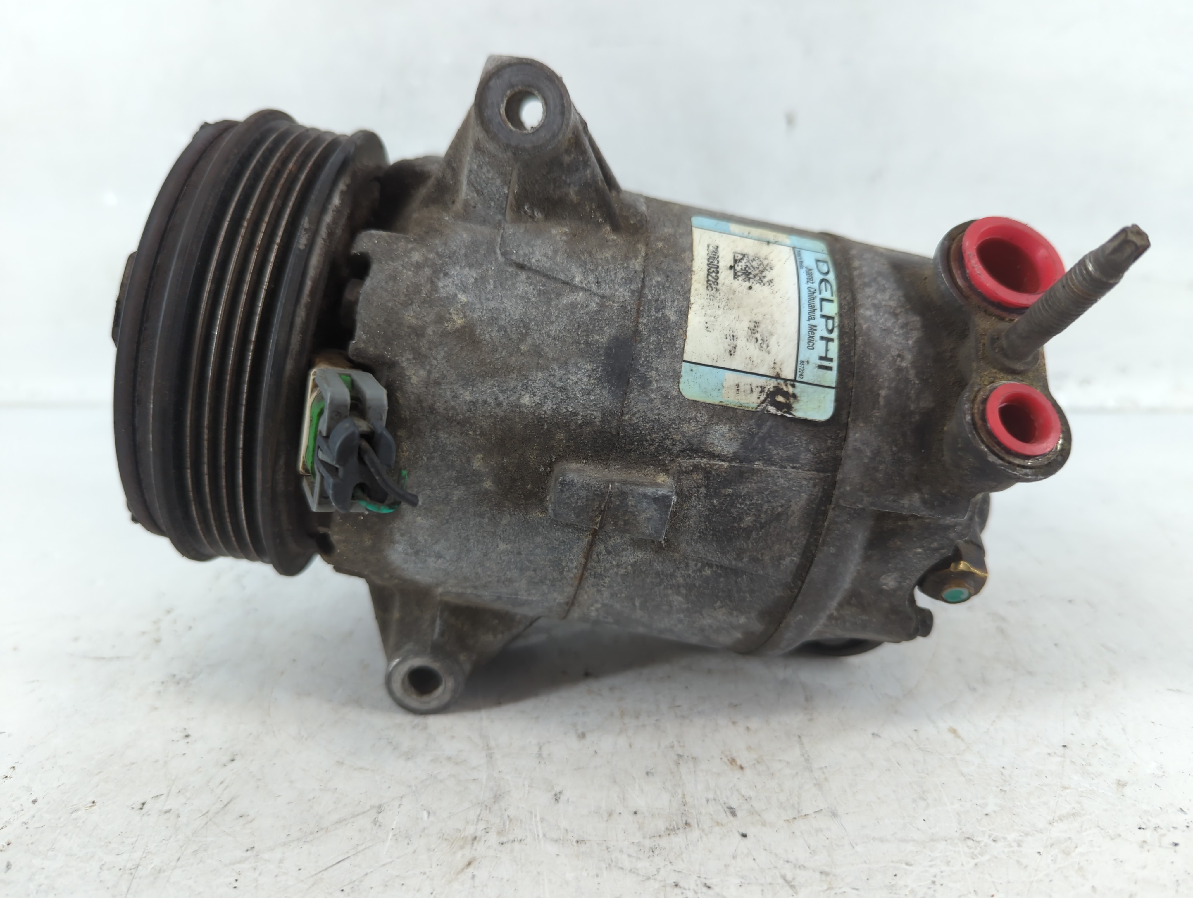 2007-2008 Saturn Aura Air Conditioning A/c Ac Compressor Oem 935342 - Oemusedautoparts1.com