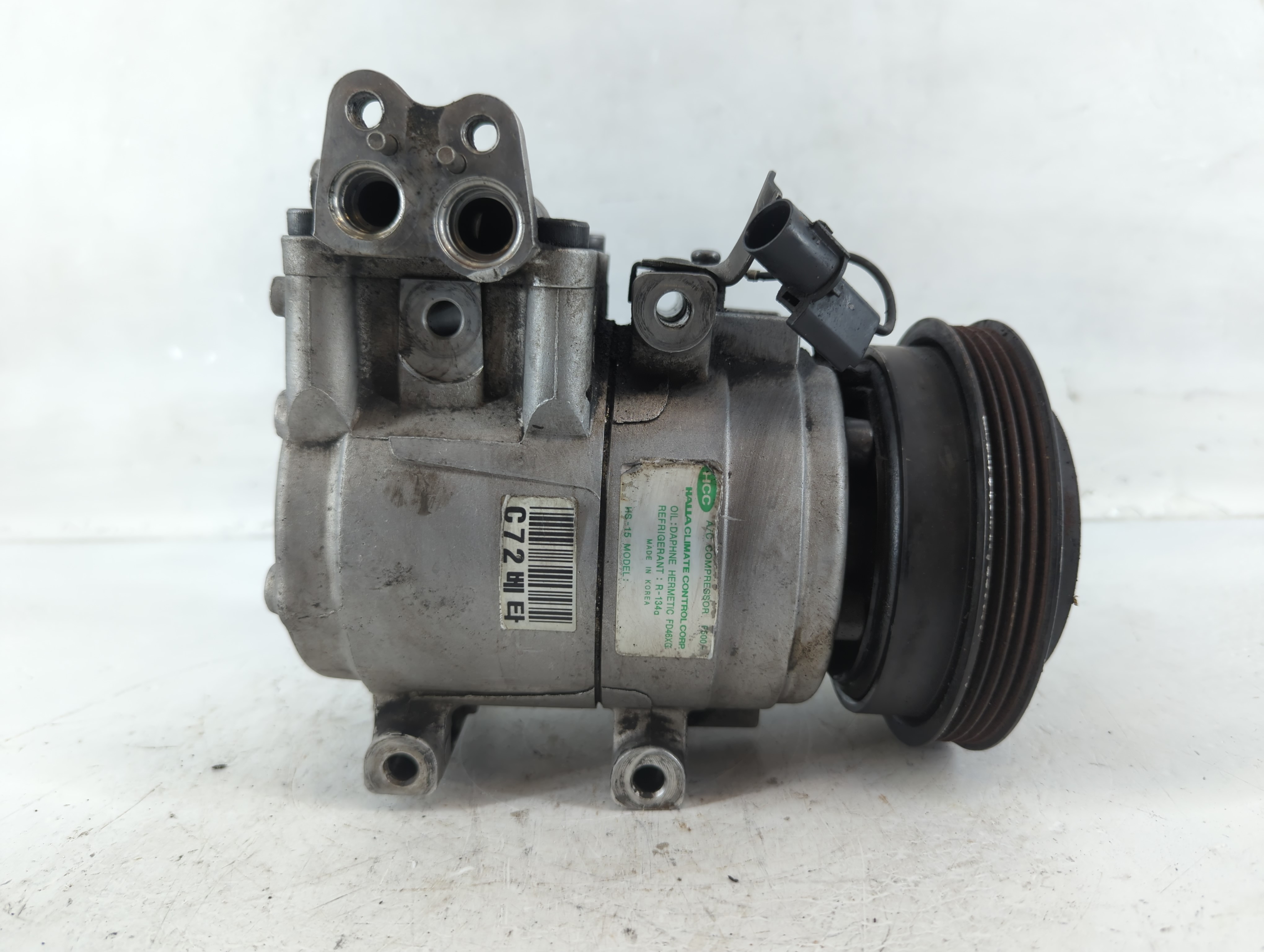 2001-2006 Hyundai Elantra Air Conditioning A/c Ac Compressor Oem 935343 - Oemusedautoparts1.com