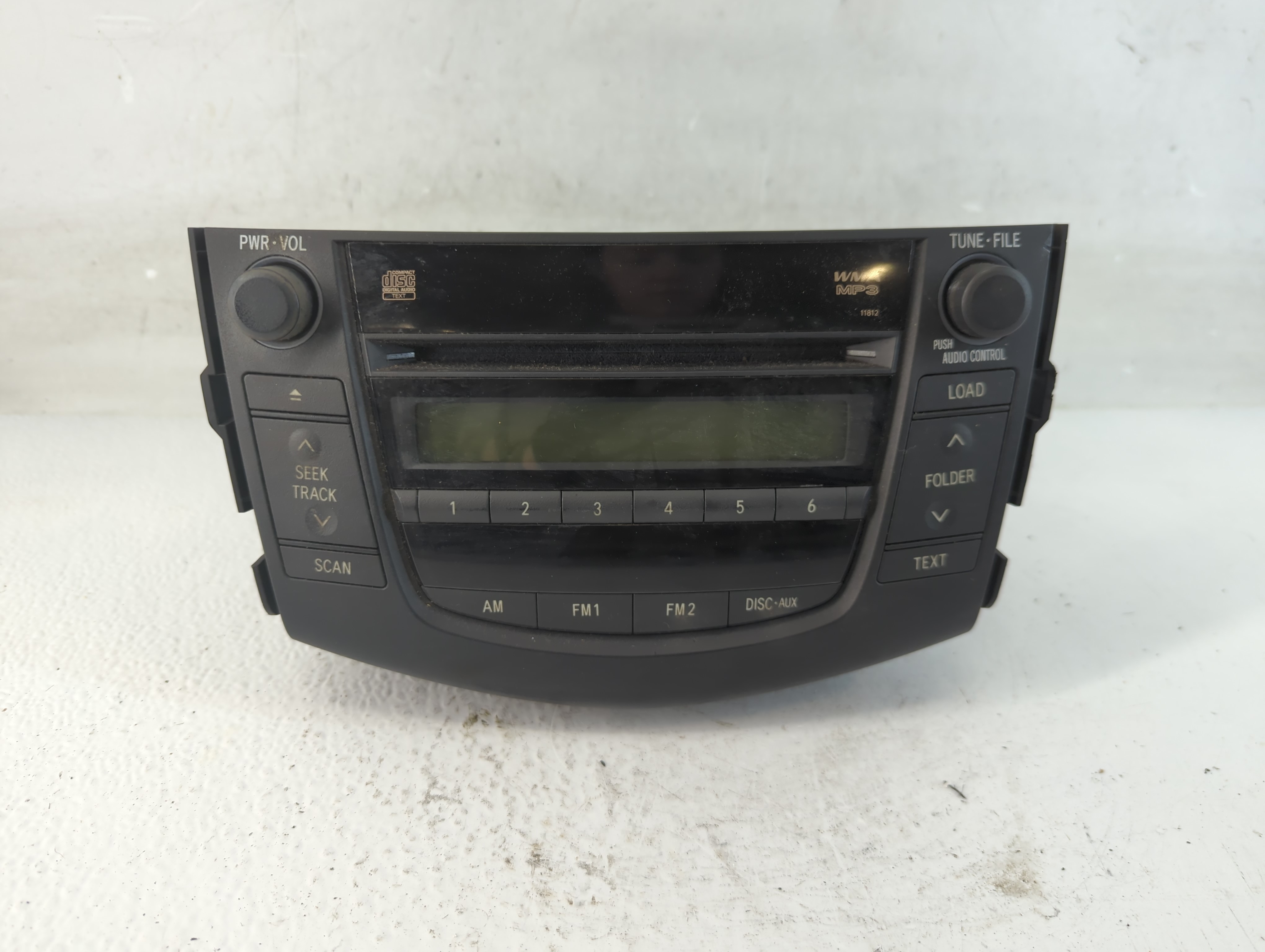 2006-2008 Toyota Rav4 Am Fm Cd Player Radio Receiver 937123 - Oemusedautoparts1.com
