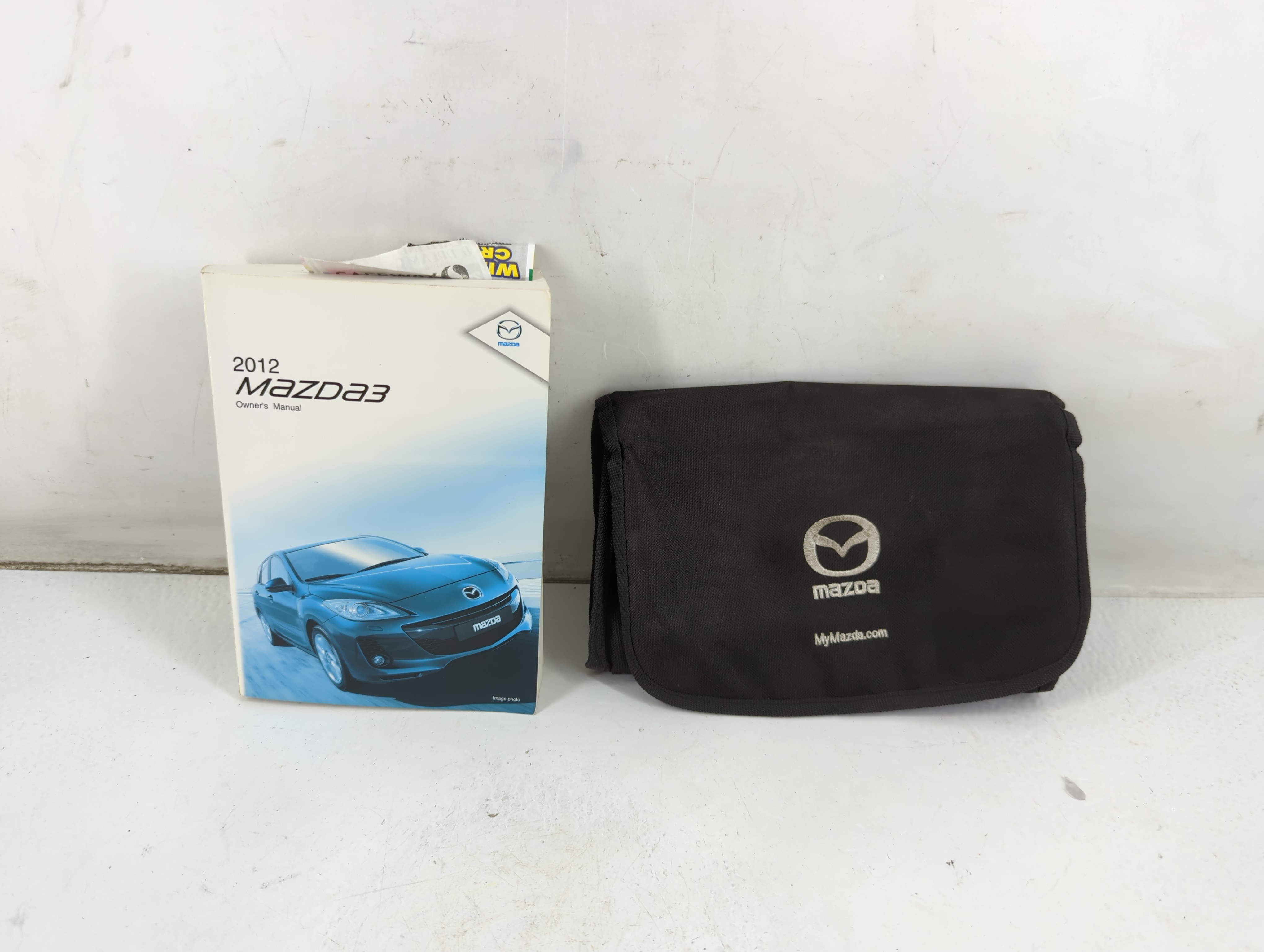 2012 Mazda 3 Owners Manual Book Guide 937135 - Oemusedautoparts1.com