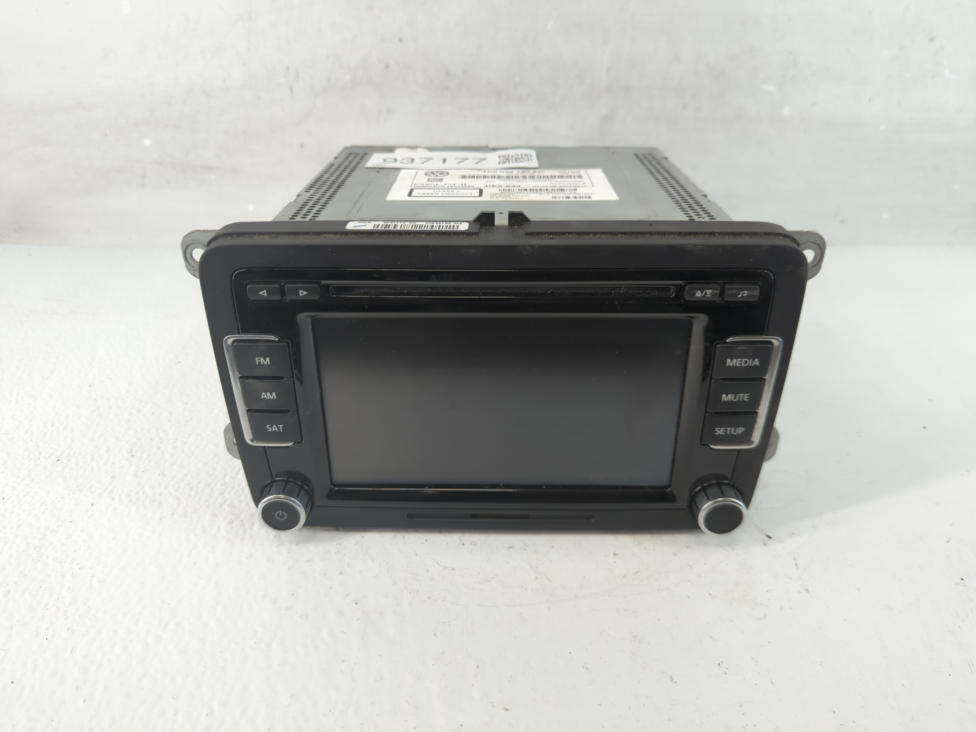 2009-2013 Volkswagen Cc Am Fm Cd Player Radio Receiver 937177 - Oemusedautoparts1.com