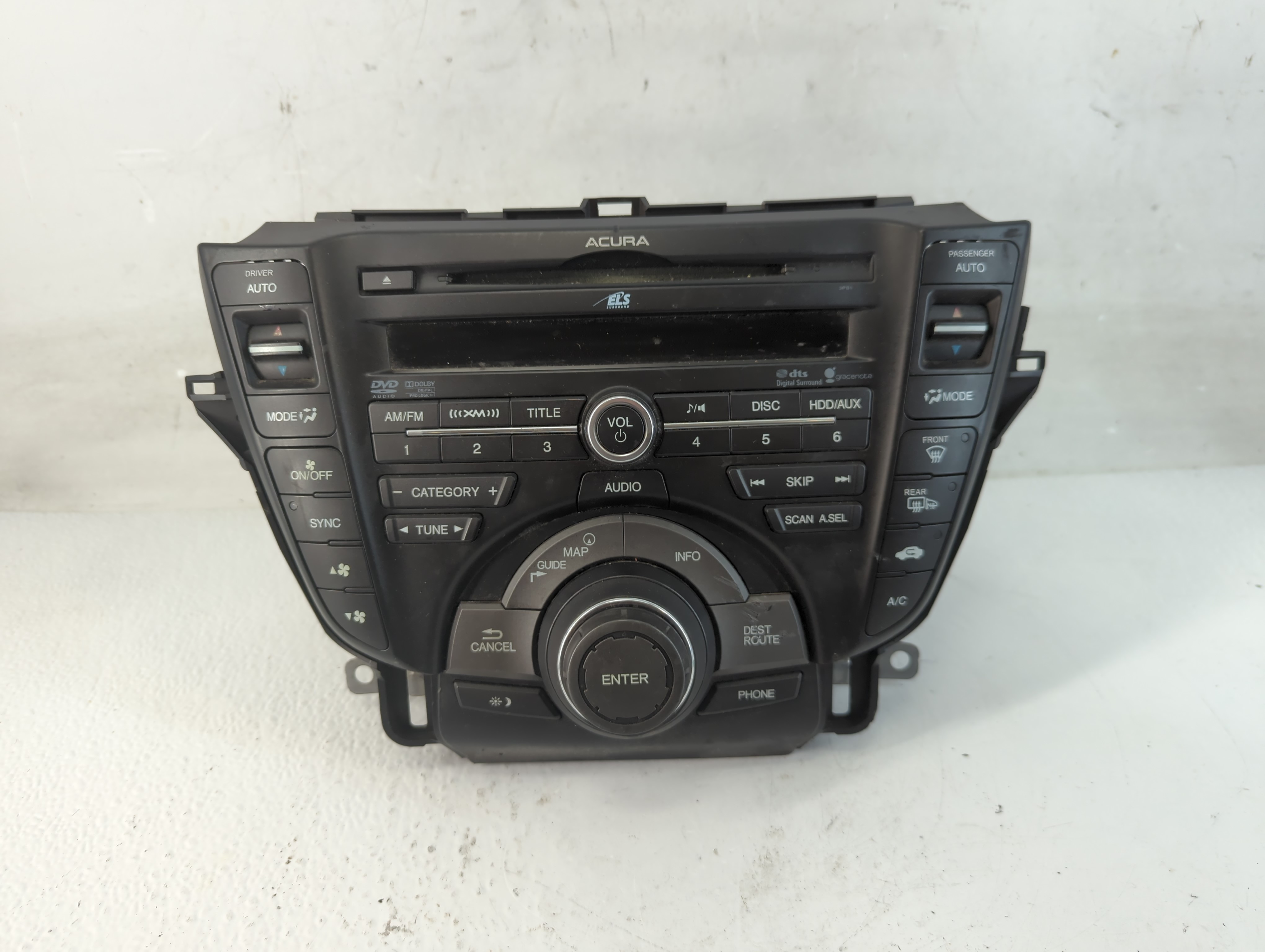 2013-2014 Acura Tl Am Fm Cd Player Radio Receiver 937223 - Oemusedautoparts1.com
