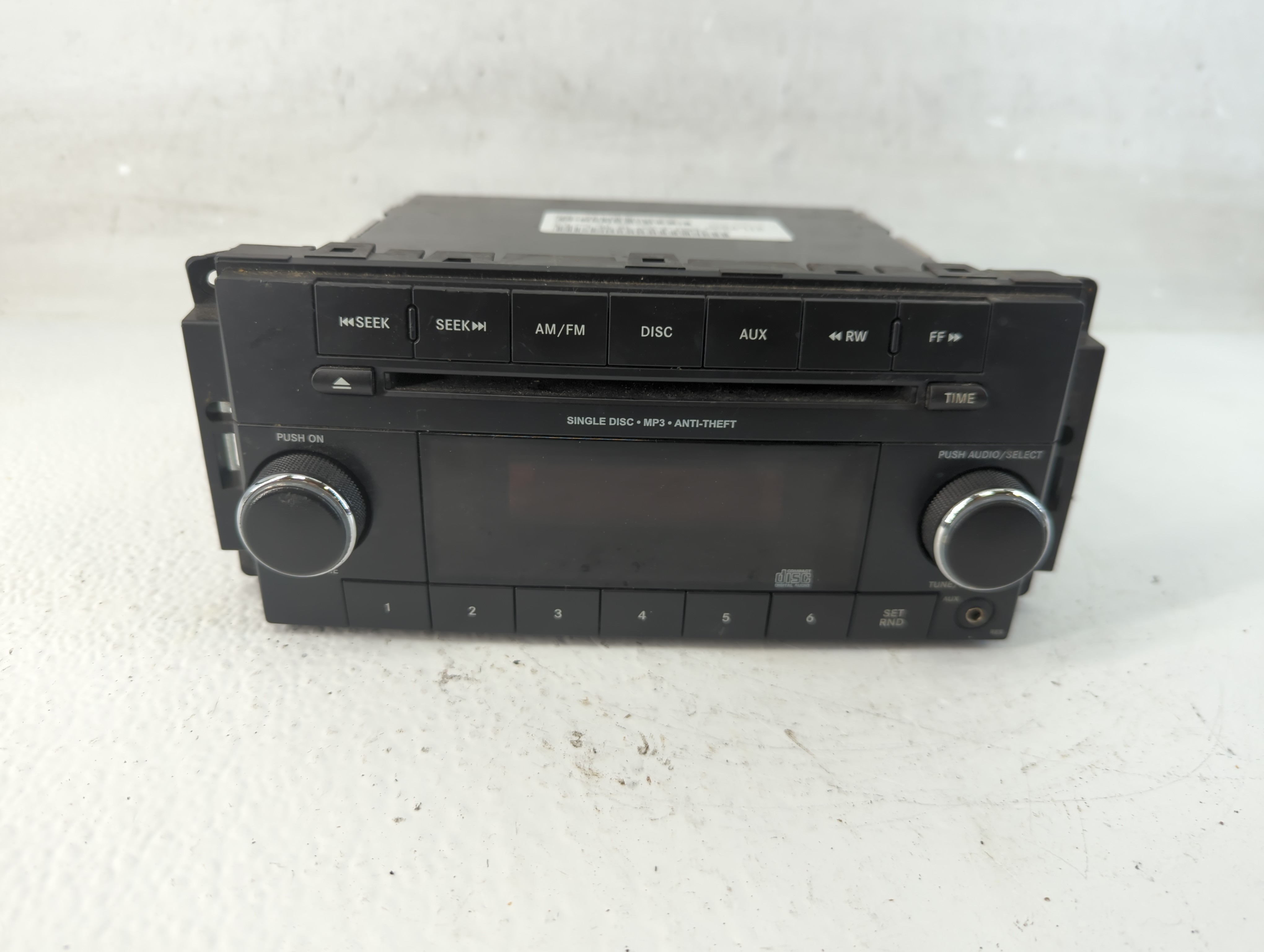 Dodge Caravan Am Fm Cd Player Radio Receiver 937227 - Oemusedautoparts1.com