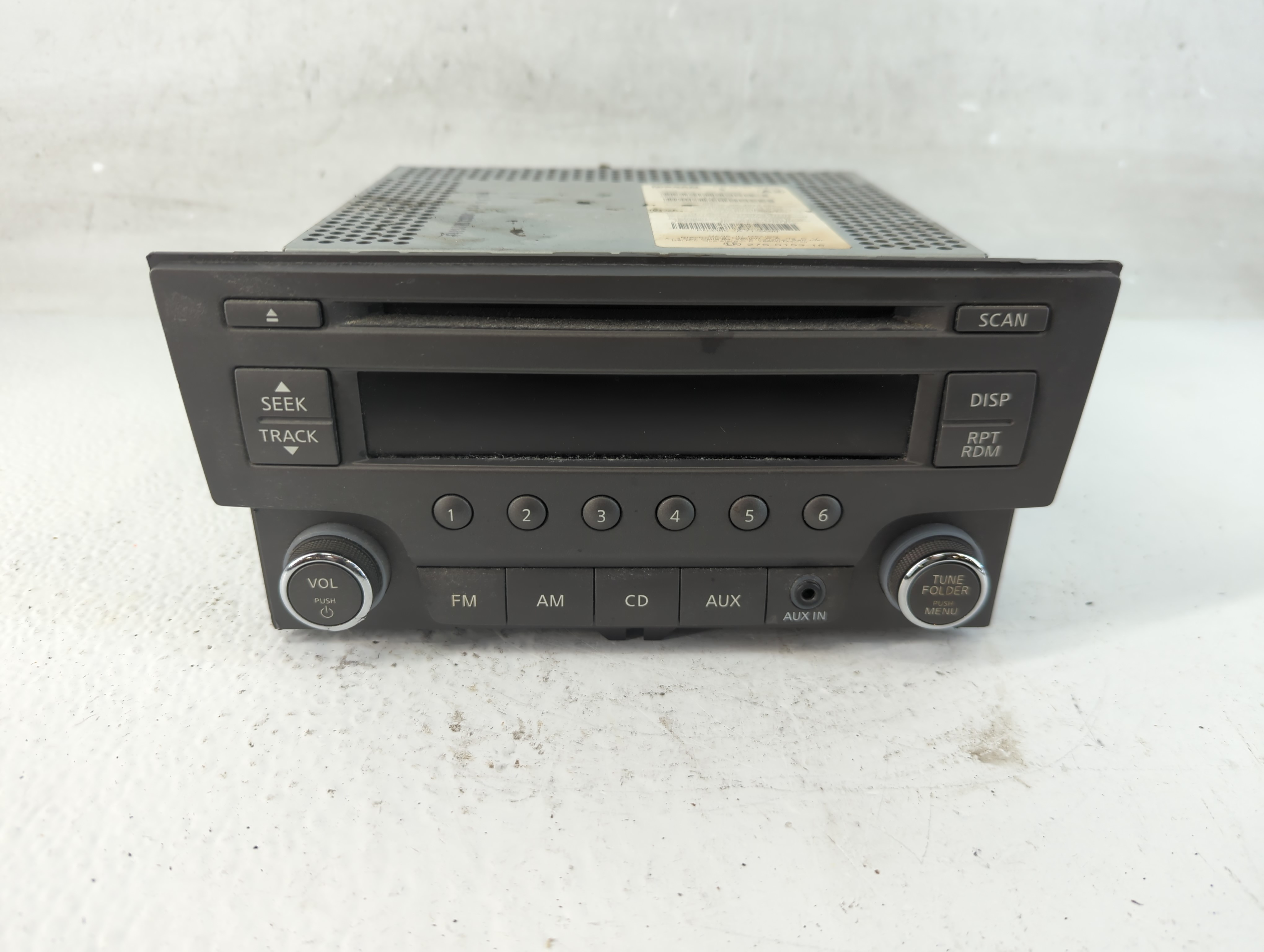 2013-2014 Nissan Sentra Am Fm Cd Player Radio Receiver 937245 - Oemusedautoparts1.com