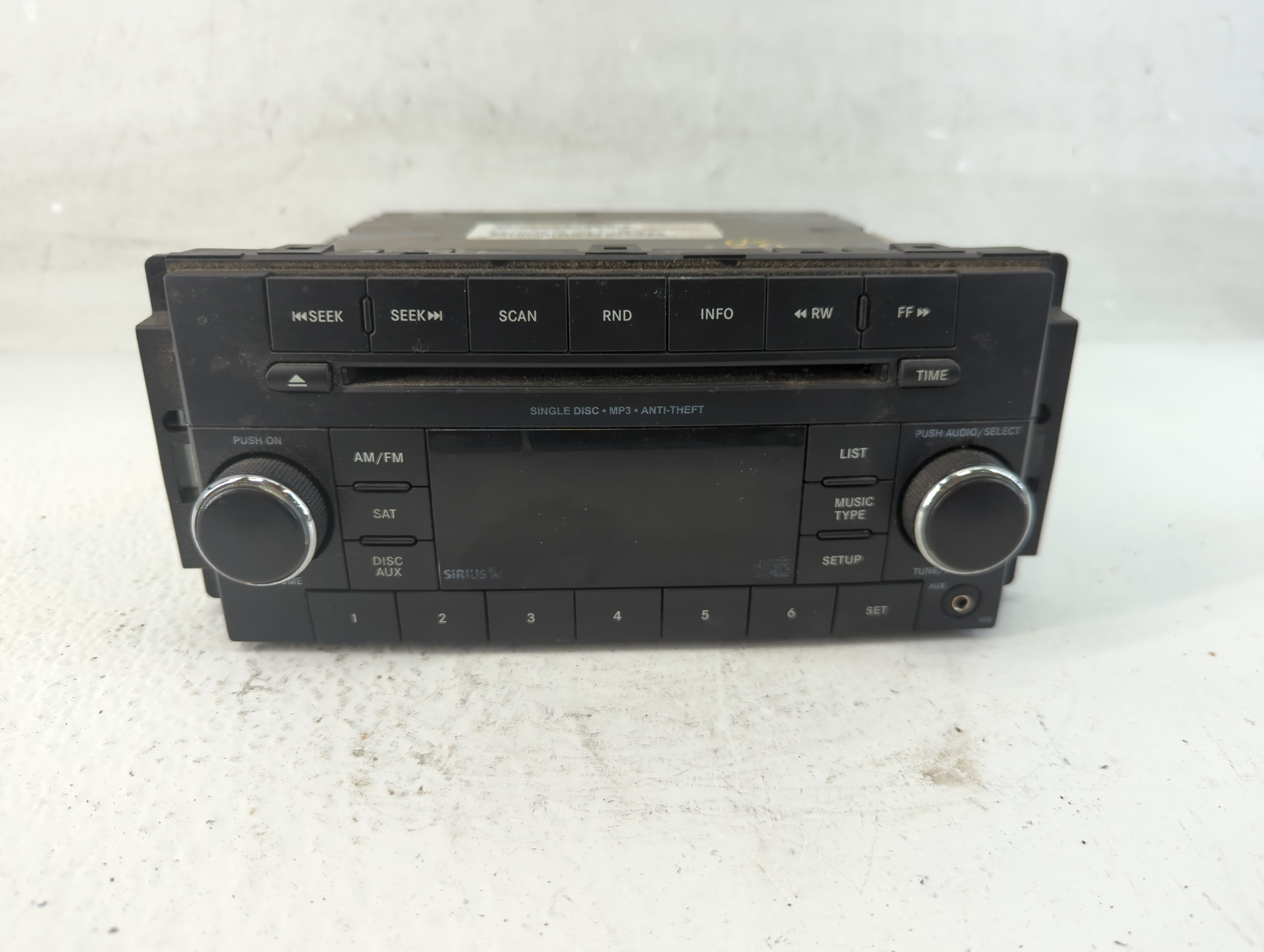 2012-2014 Chrysler 200 Am Fm Cd Player Radio Receiver 937257 - Oemusedautoparts1.com