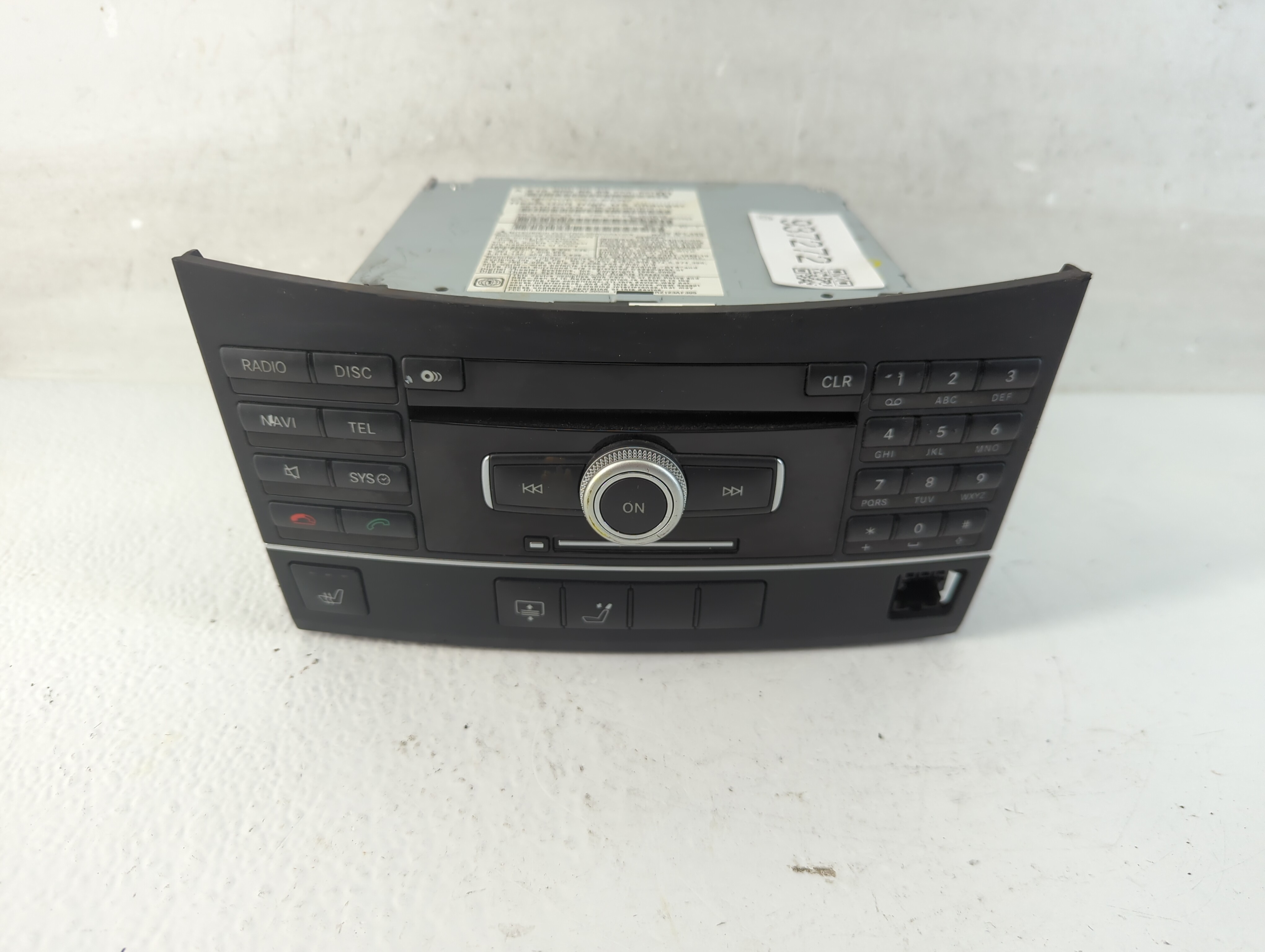 2010-2012 Mercedes-benz E350 Am Fm Cd Player Radio Receiver 937272 - Oemusedautoparts1.com