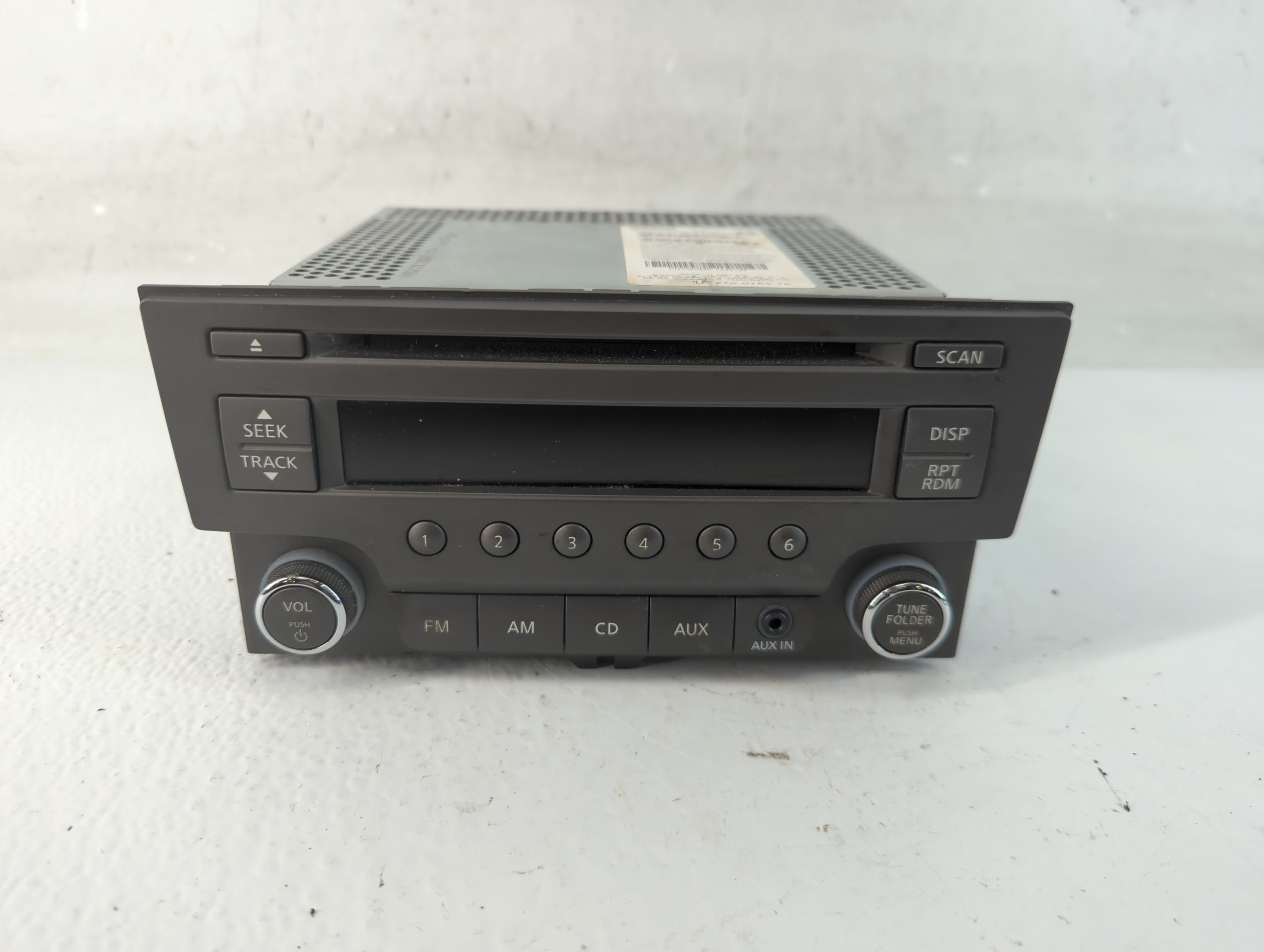 2013-2014 Nissan Sentra Am Fm Cd Player Radio Receiver 937277 - Oemusedautoparts1.com