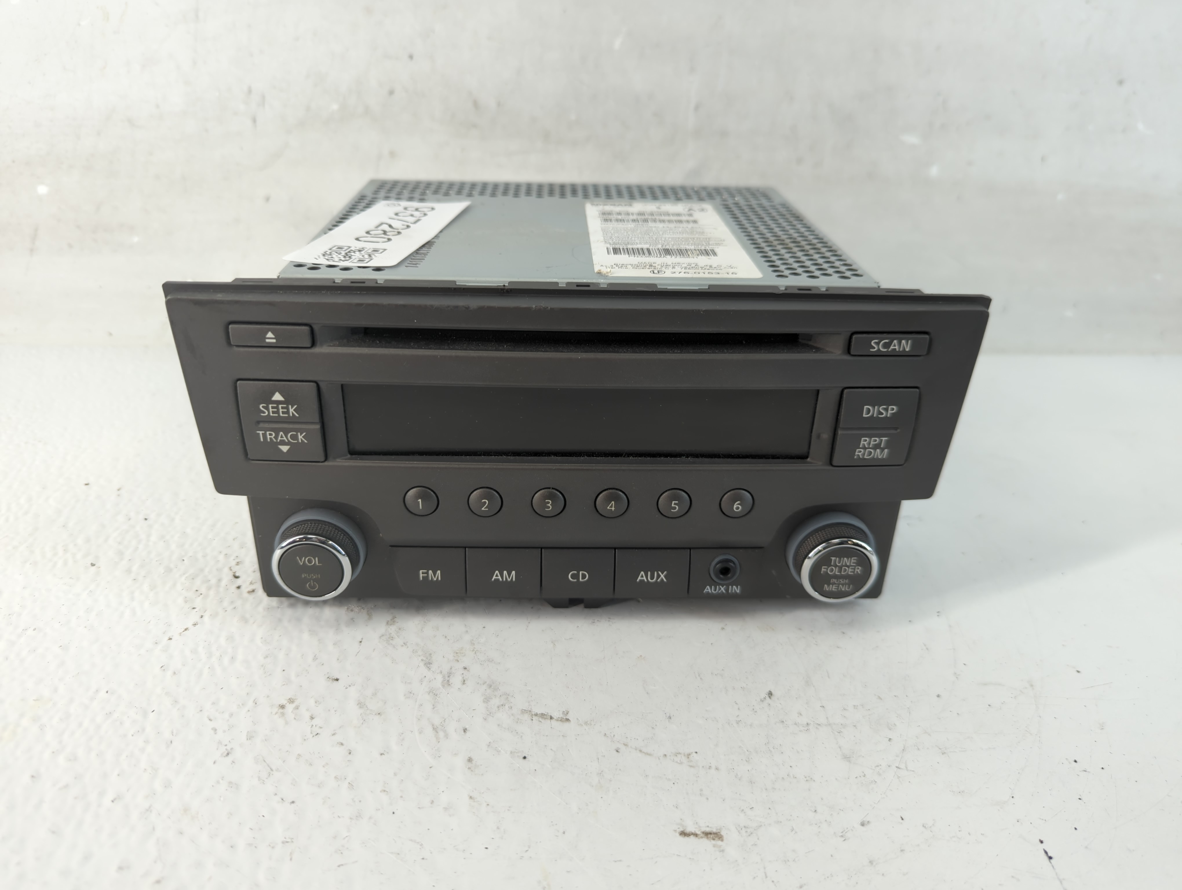 2013-2014 Nissan Sentra Am Fm Cd Player Radio Receiver 937280 - Oemusedautoparts1.com