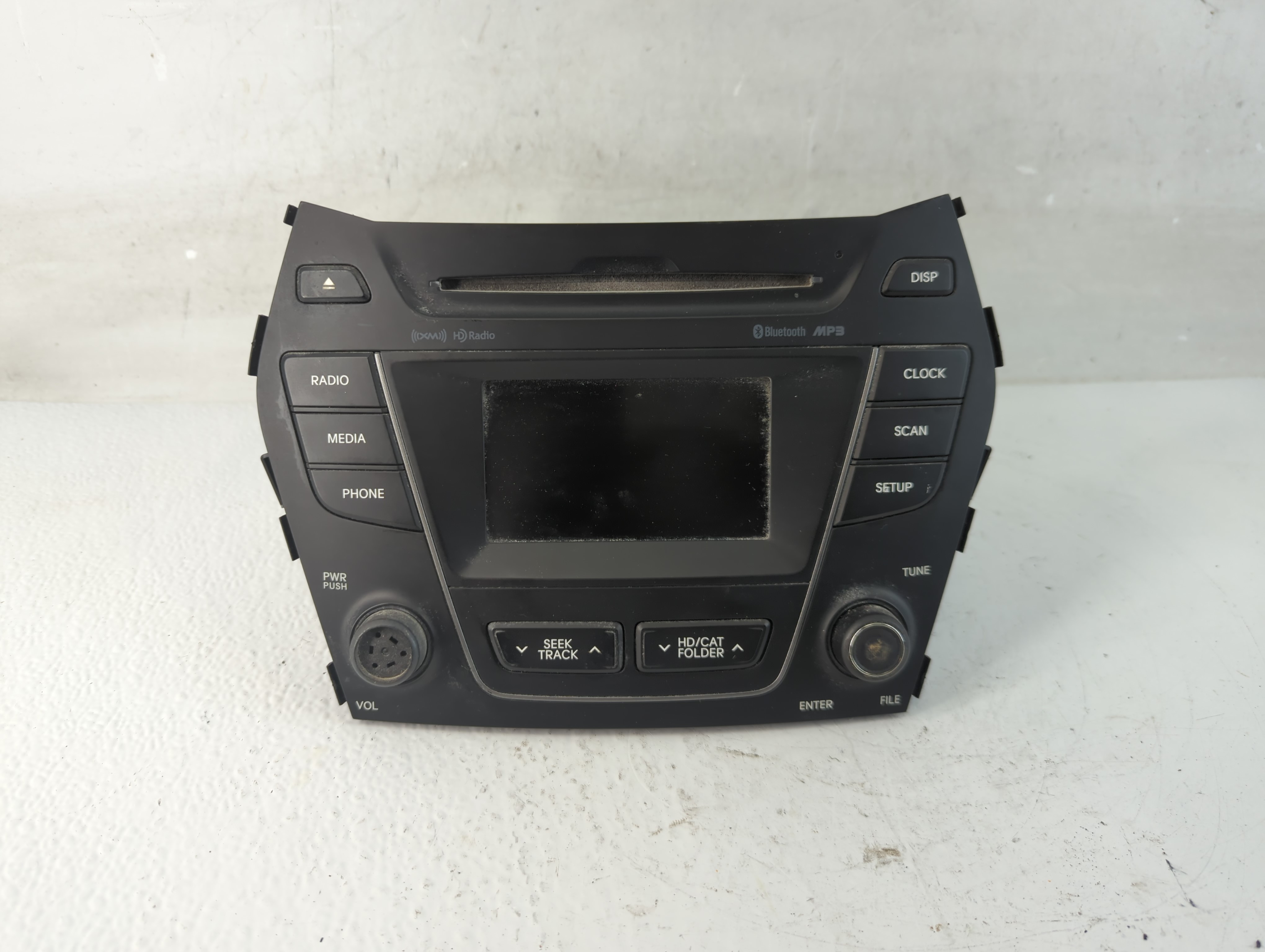 2013-2014 Hyundai Santa Fe Am Fm Cd Player Radio Receiver 937299 - Oemusedautoparts1.com
