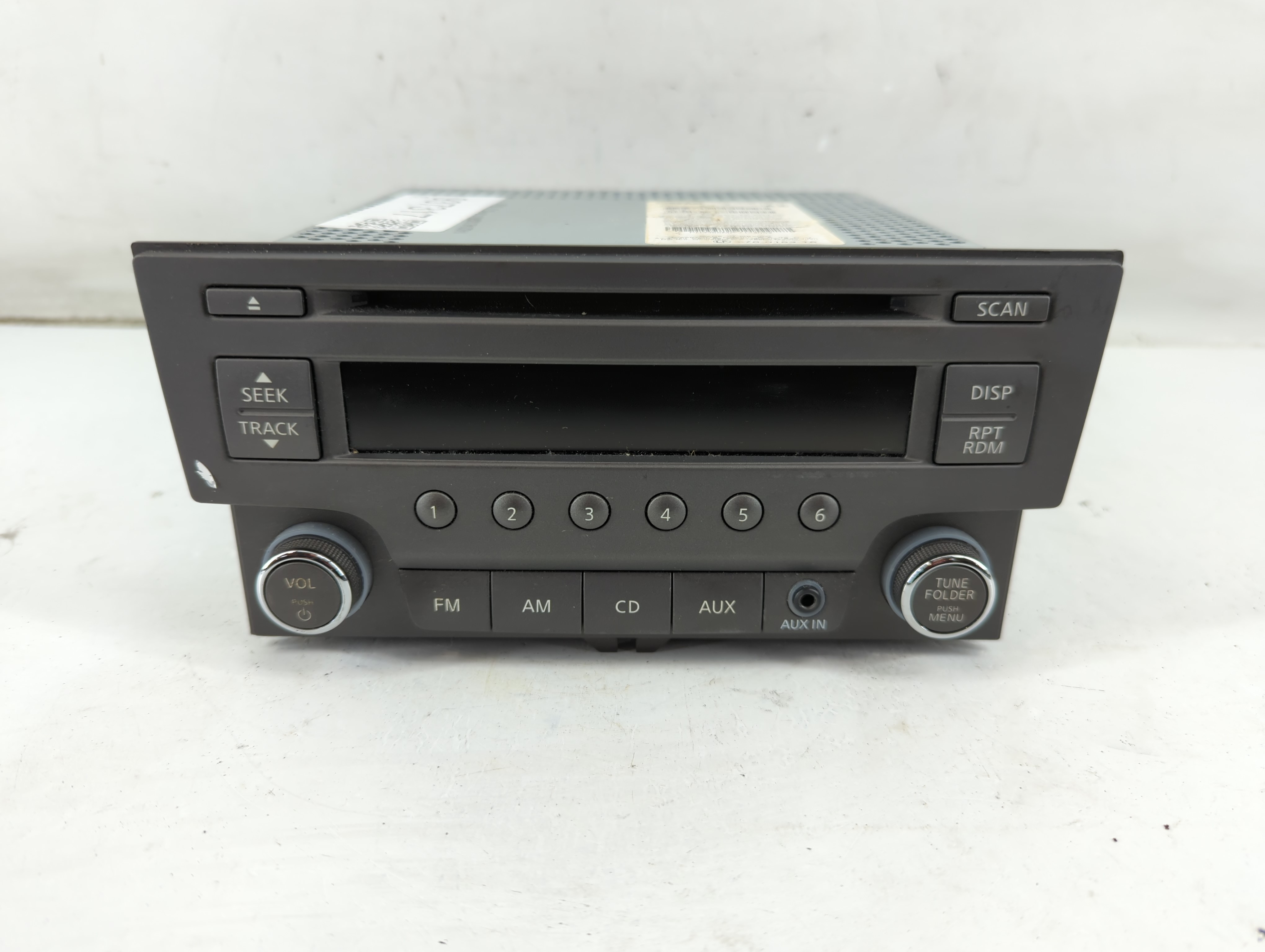 2013-2014 Nissan Sentra Am Fm Cd Player Radio Receiver 937317 - Oemusedautoparts1.com