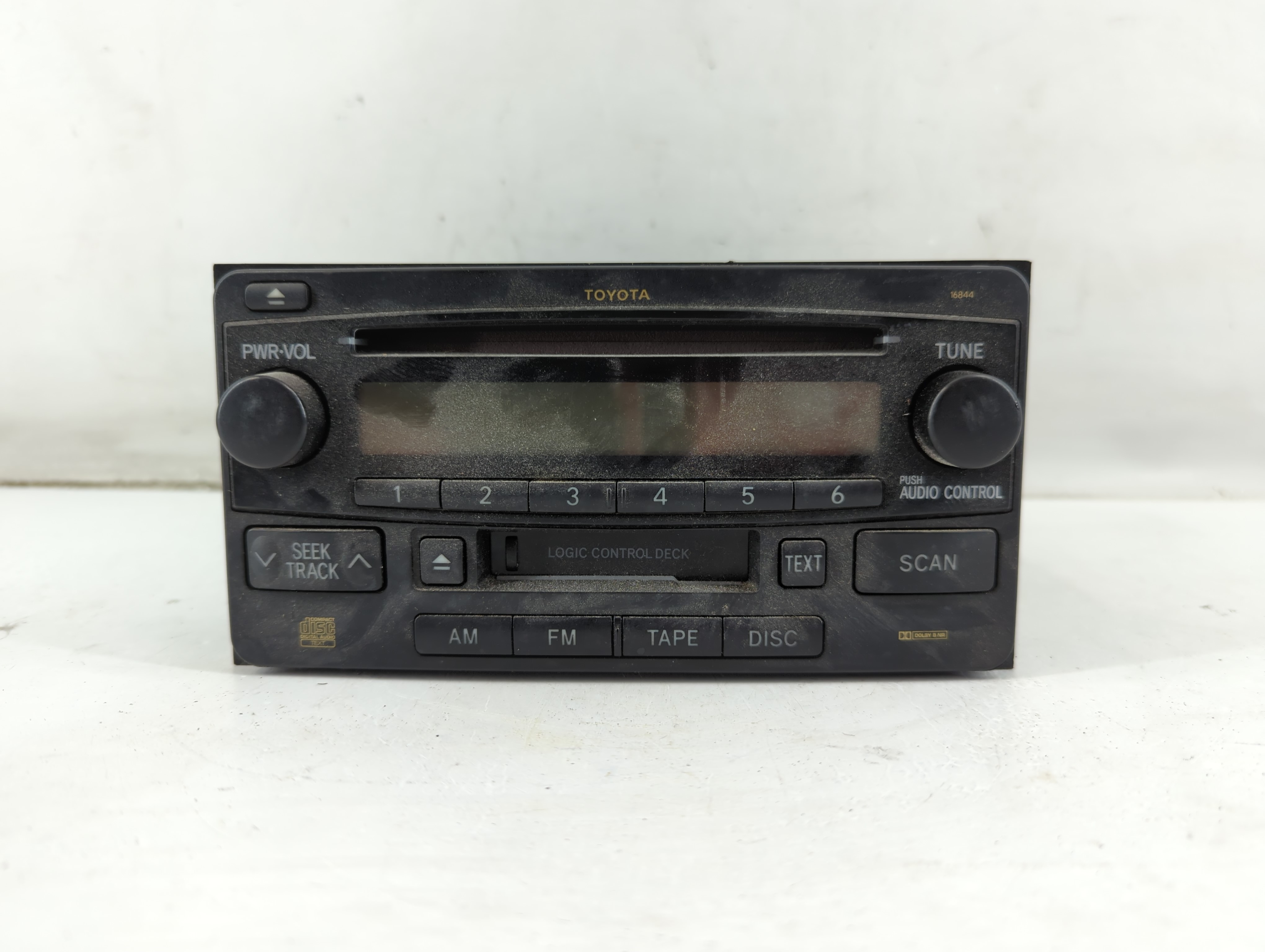 2003-2005 Toyota Rav4 Am Fm Cd Player Radio Receiver 937324 - Oemusedautoparts1.com