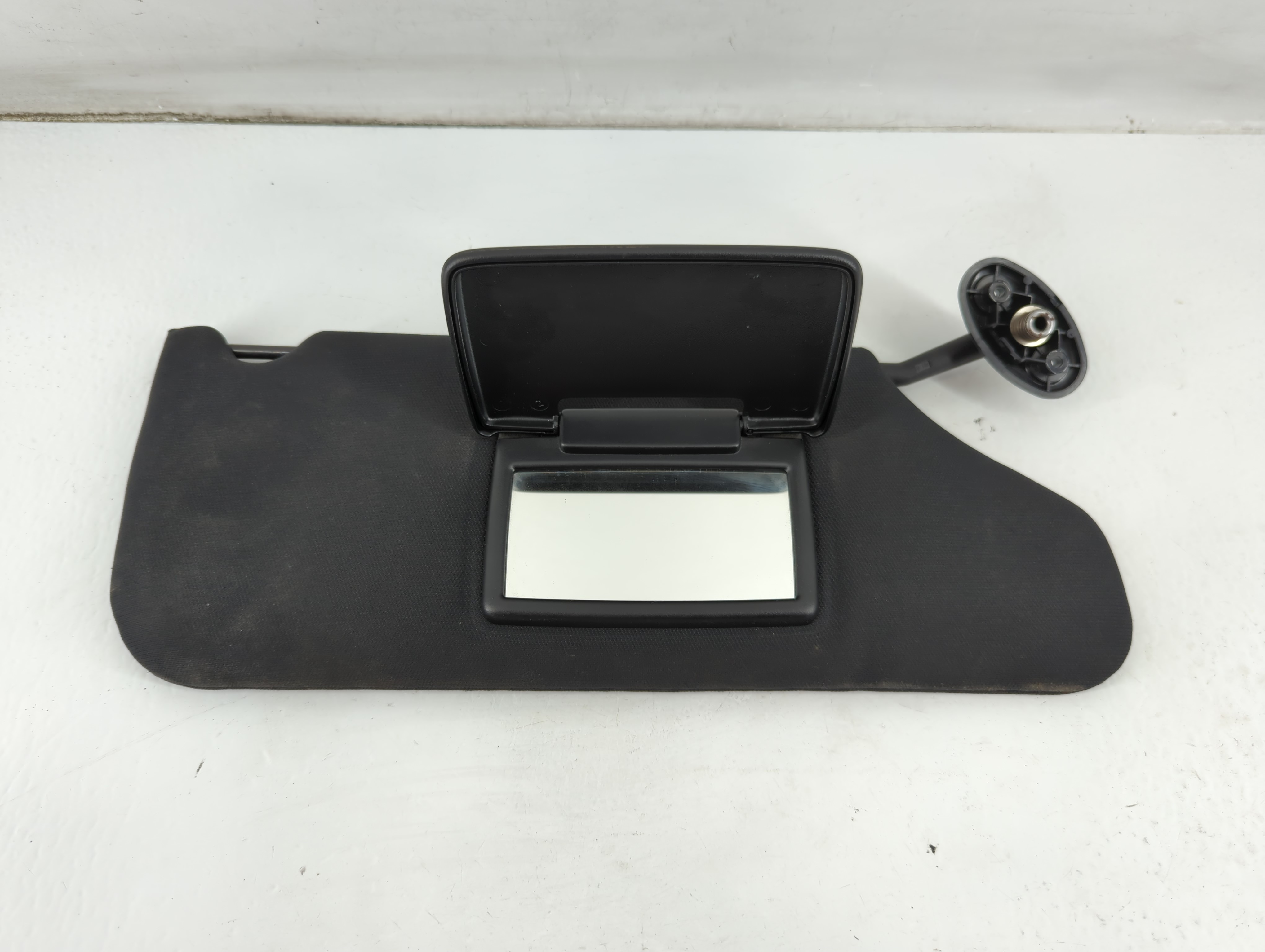 2011-2014 Dodge Avenger Driver Sun Visor Mirror Left Sunvisor Black 937338 - Oemusedautoparts1.com