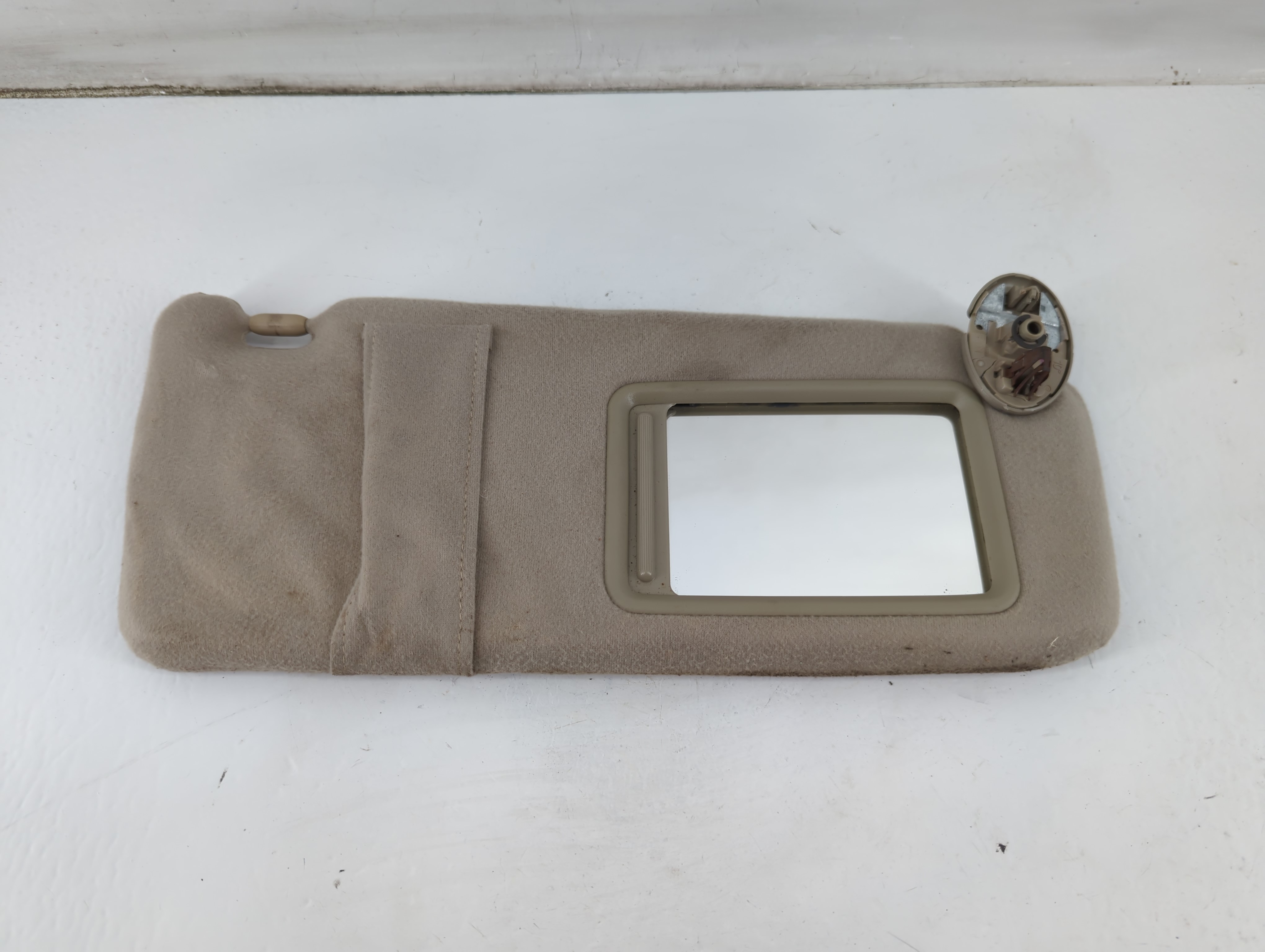 2007-2011 Toyota Camry Driver Sun Visor Mirror Left Sunvisor Dark Gray 937374 - Oemusedautoparts1.com