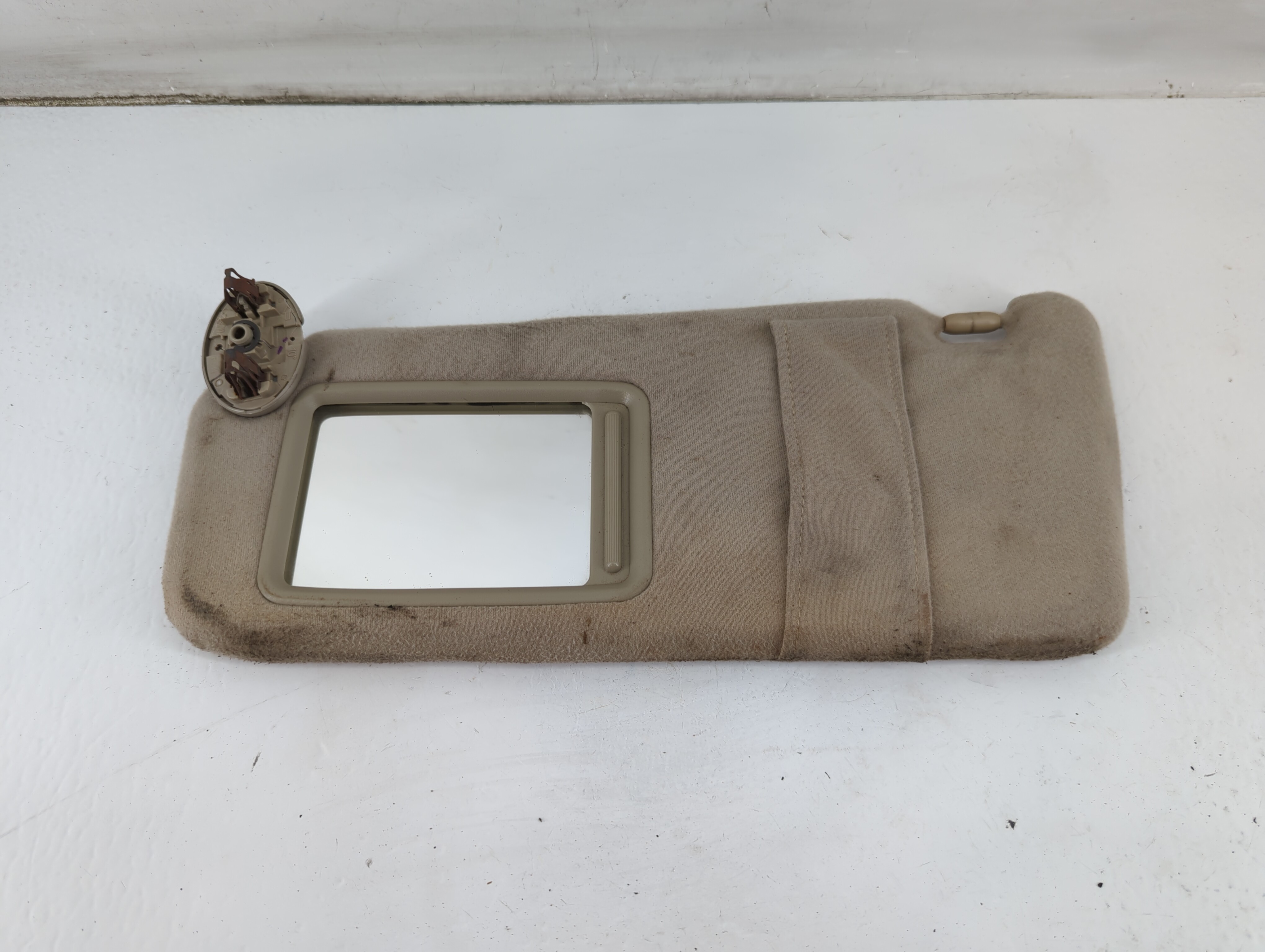 2007-2011 Toyota Camry Passenger Sun Visor Mirror Right Sunvisor Grey 937395 - Oemusedautoparts1.com